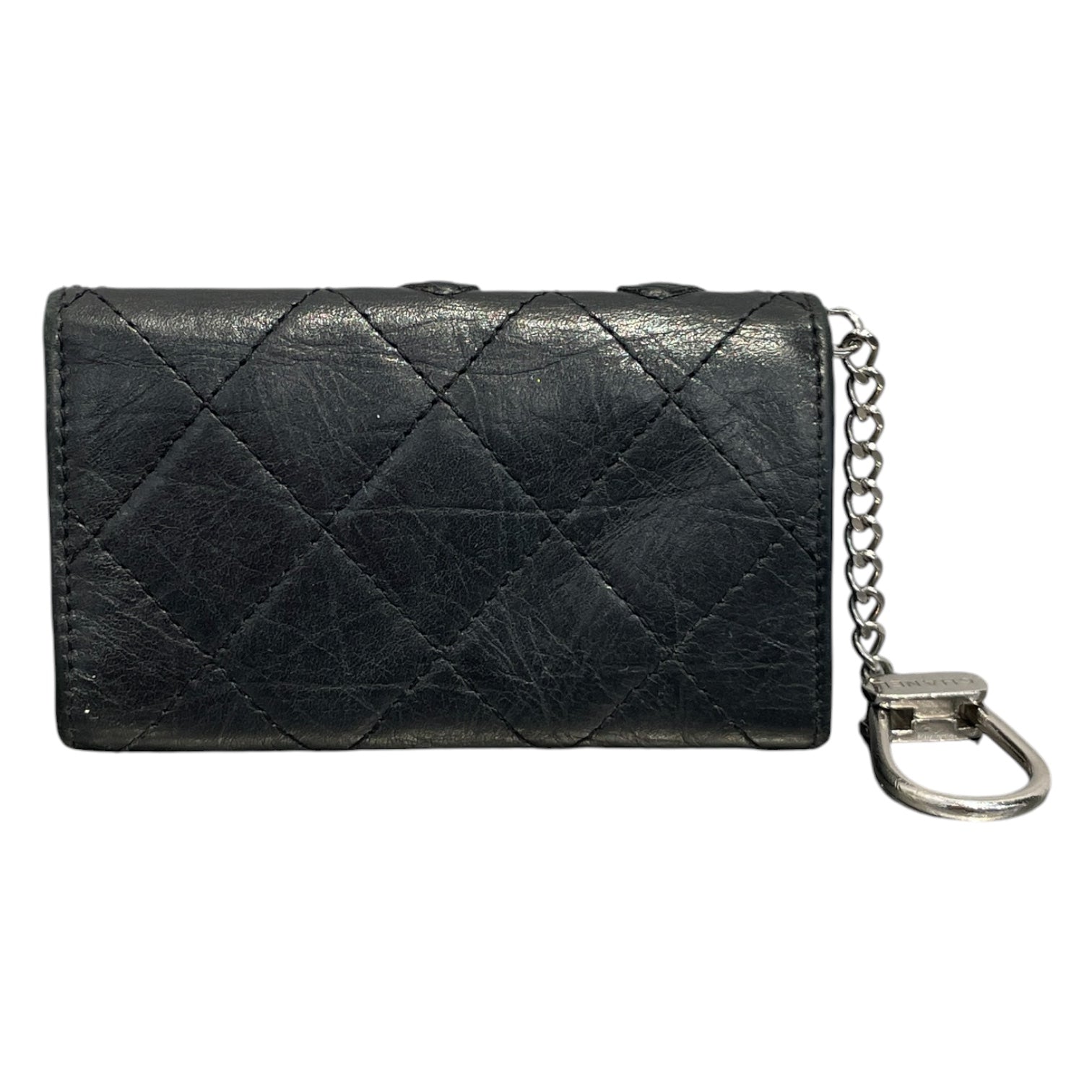 CHANEL/Coin Wallet/Leather/BLK/L's/chanel lambskin coin purse view 2