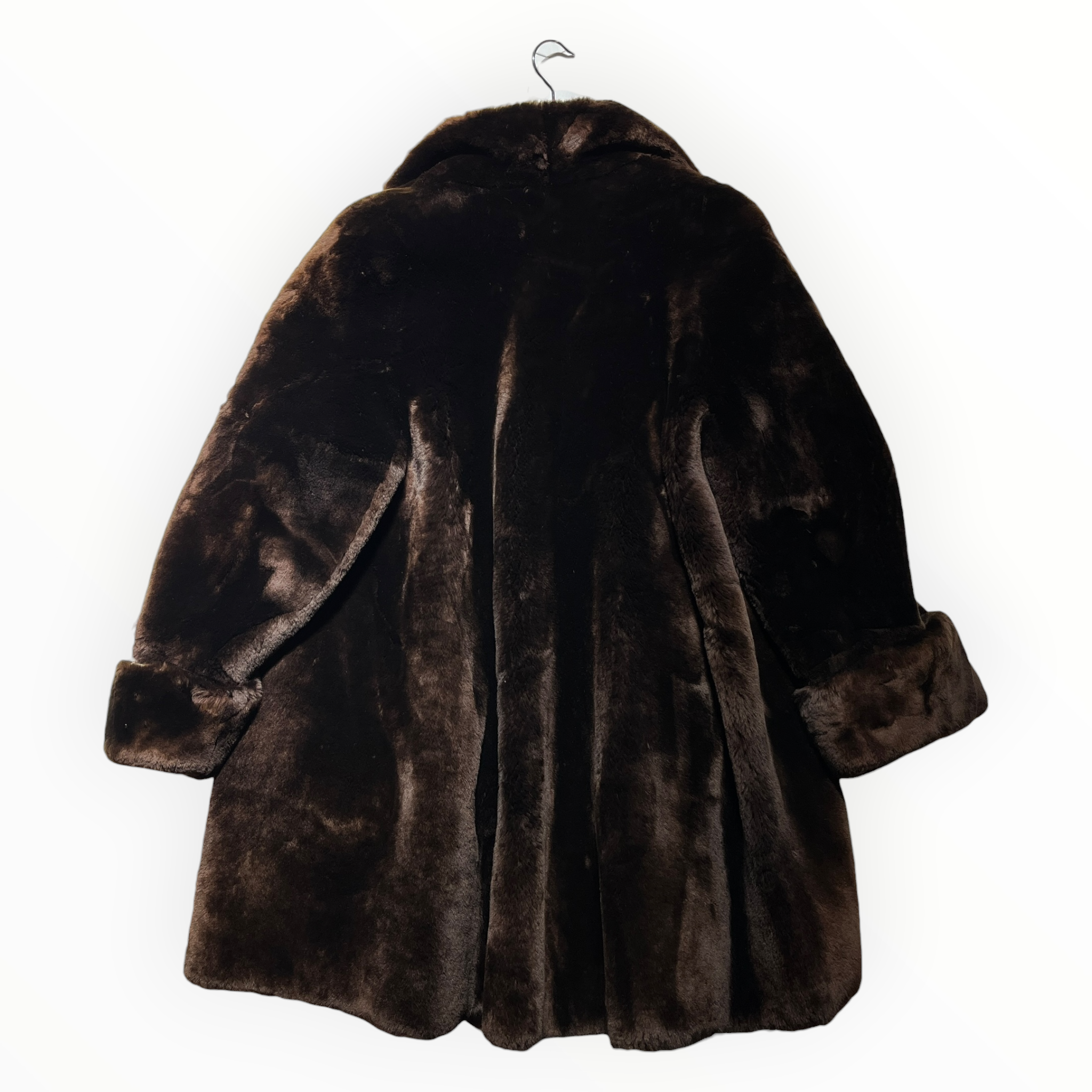 Maple Furriers/Coat/Fur/BRW/mouton lamb coat view 2