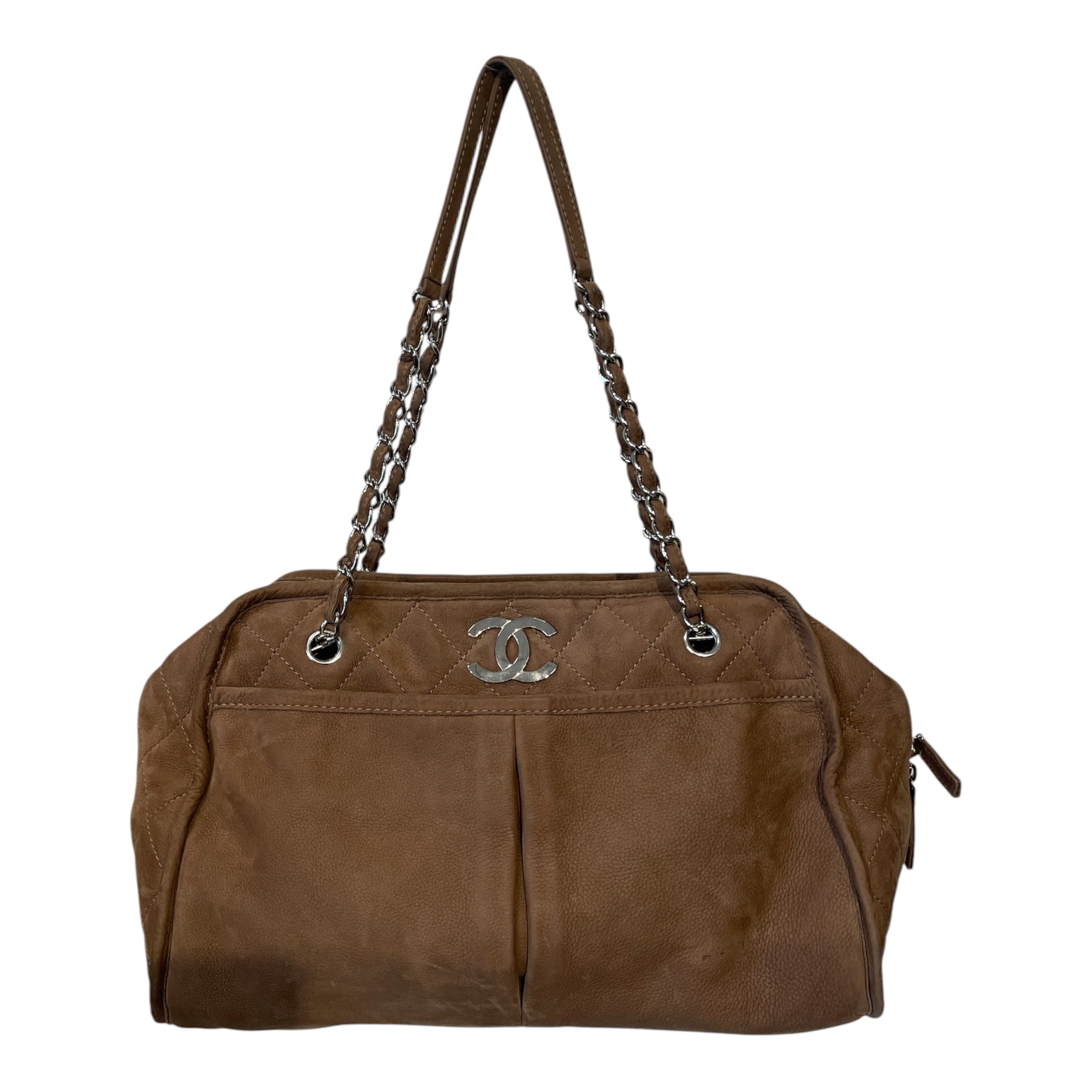 CHANEL/Tote Bag/Leather/BRW/NATURAL BEAUTY view 1