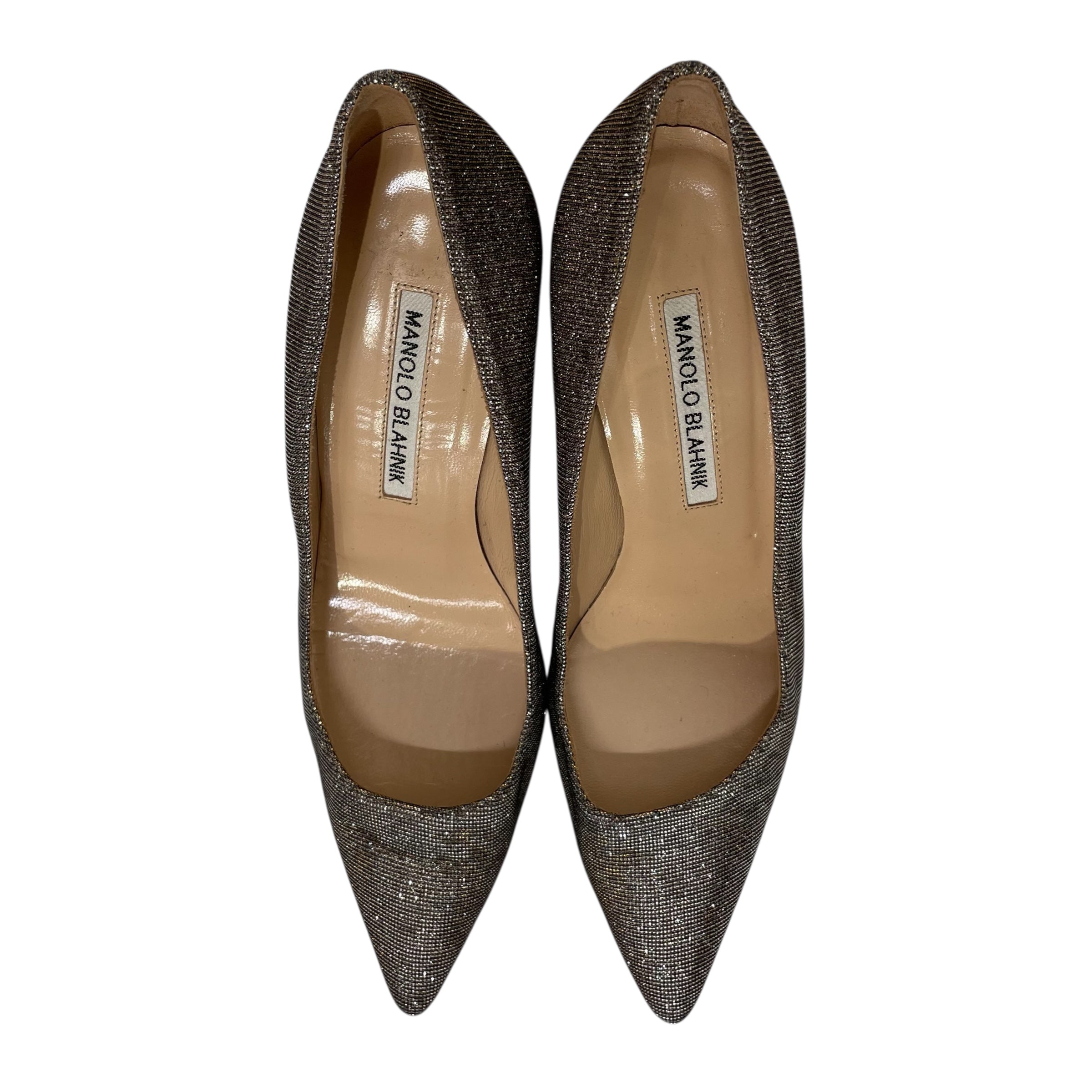MANOLO BLAHNIK/Heels/US 6.5/SLV/ view 5