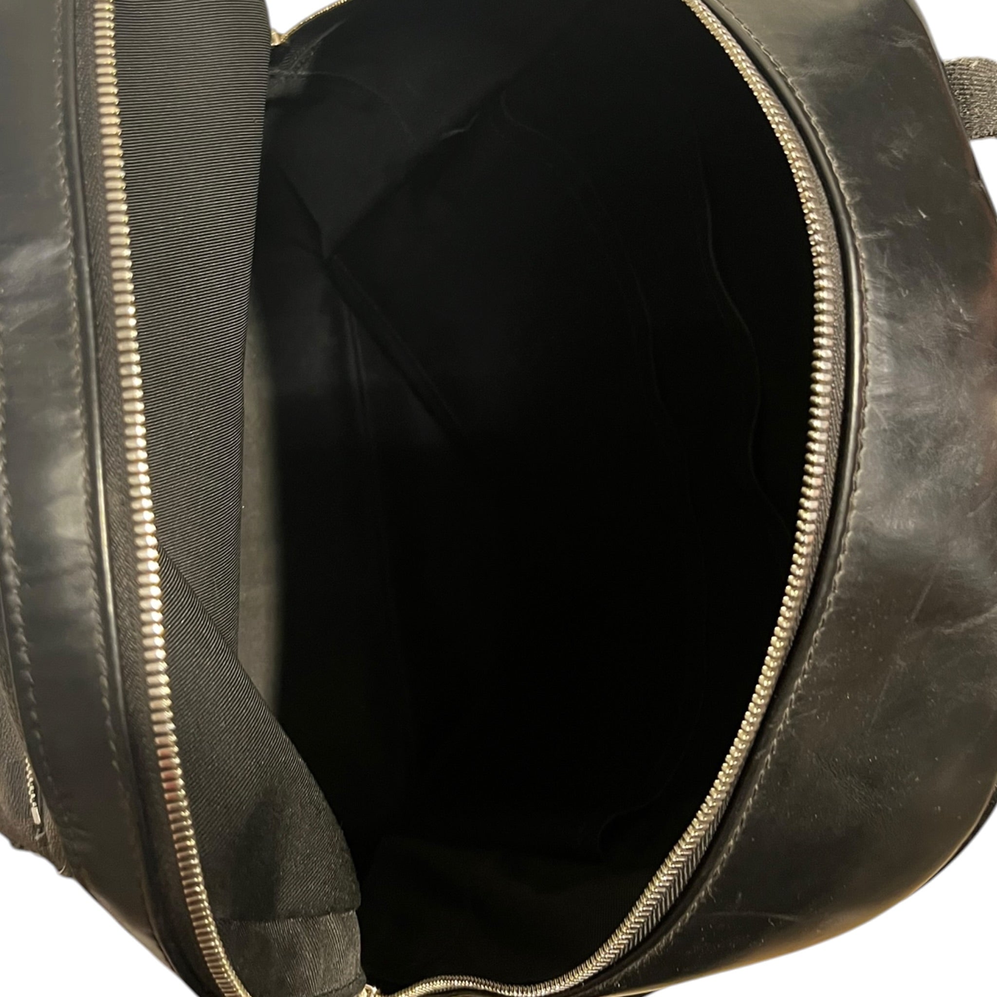 LOUIS VUITTON/Backpack/Leather/BLK/DAMIER EBENE BACKPACK view 4
