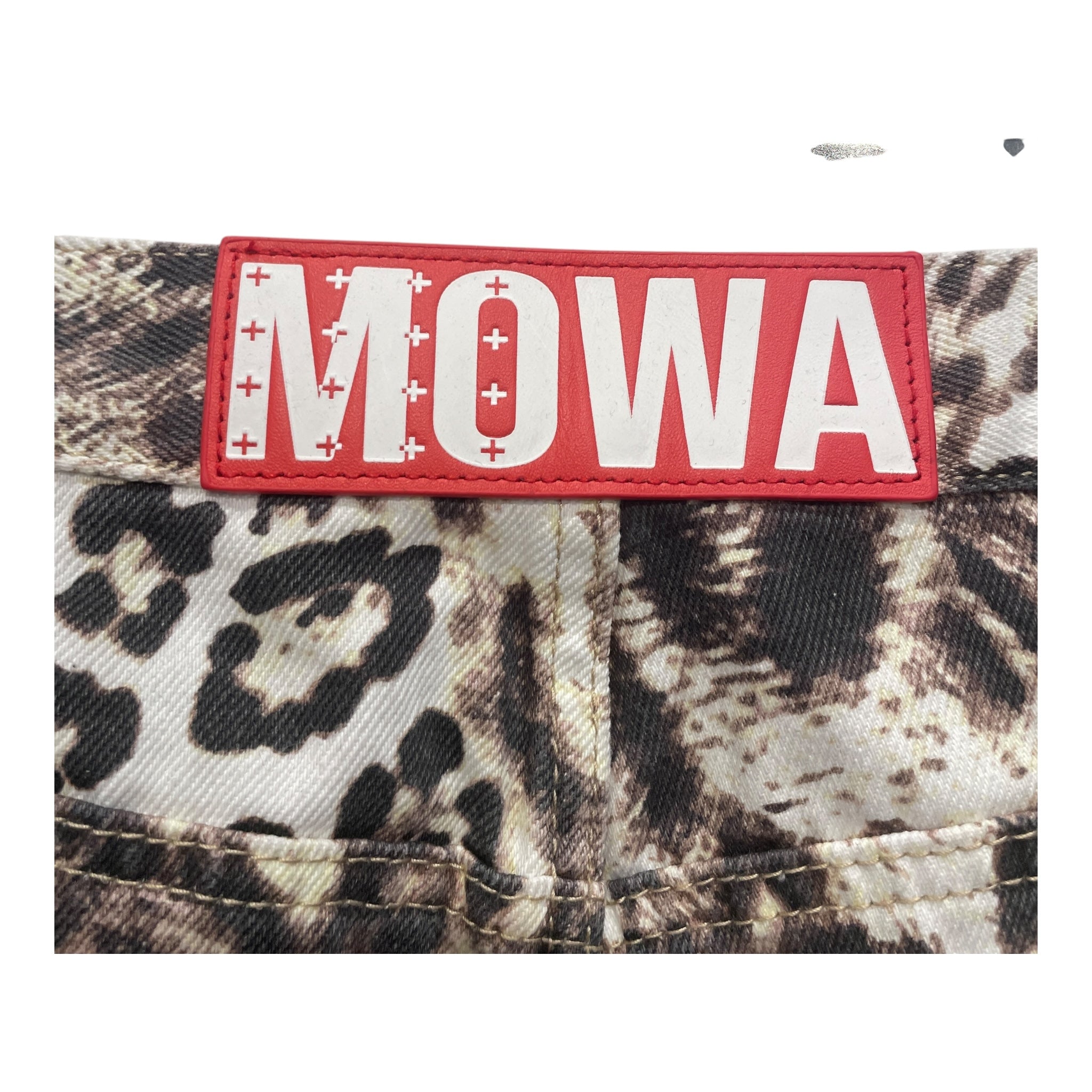MOWALOLA/ksubi/Pants/33/Cotton/CRM/Animal Pattern/ANTI K/ CHEETAH PRINT/2025 view 6