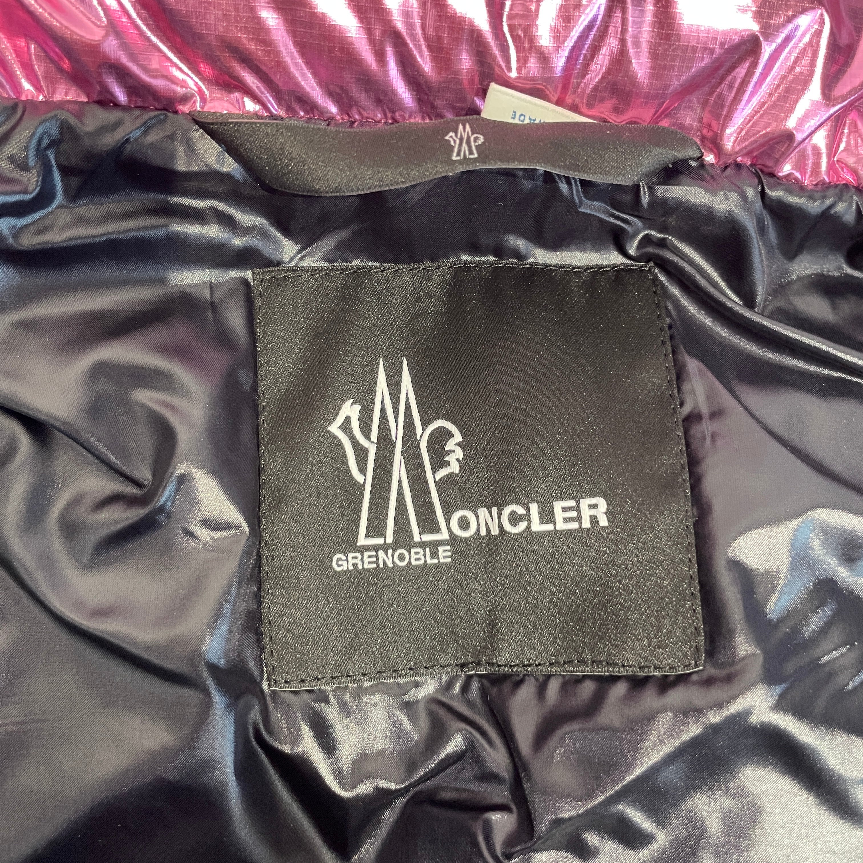 MONCLER/Coat/PNK/MONCLER METALLIC PINK view 4
