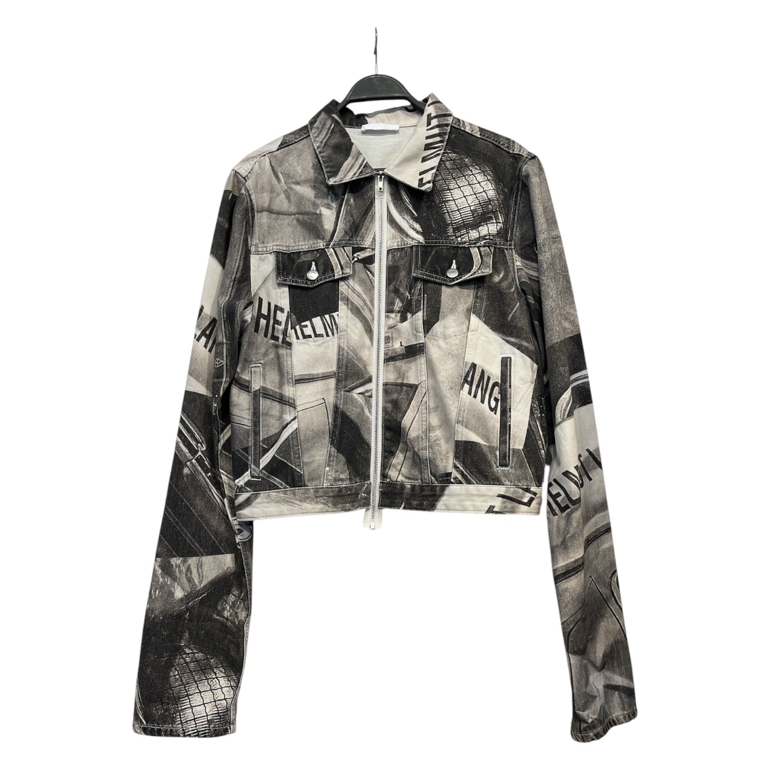 Helmut Lang/Denim Jkt/M/Denim/MLT/All Over Print/helmut lang trucker view 1