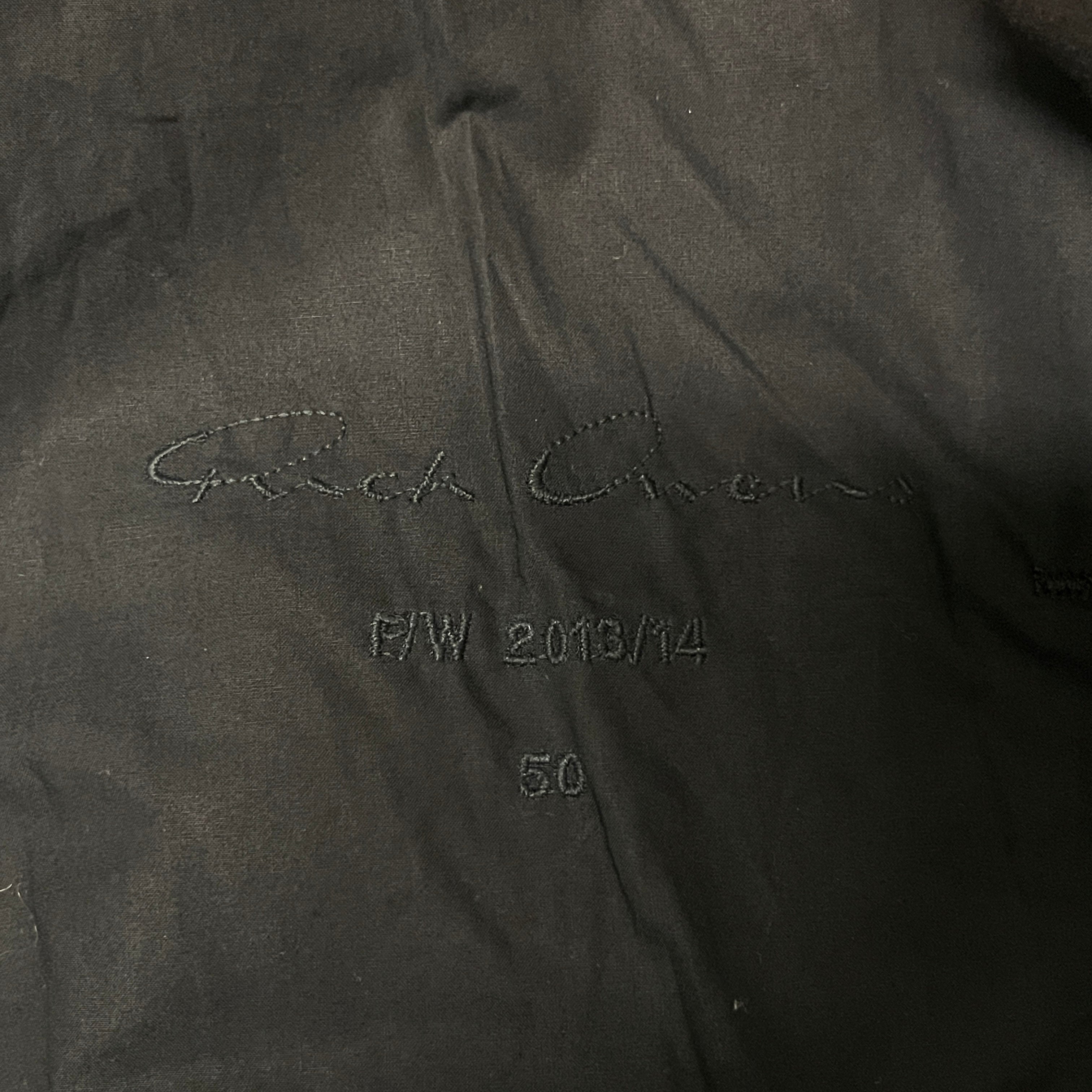 RICK OWENS DRKSHDW/Tailored Jkt/50/Cotton/BLK/SOFT BLAZER view 3