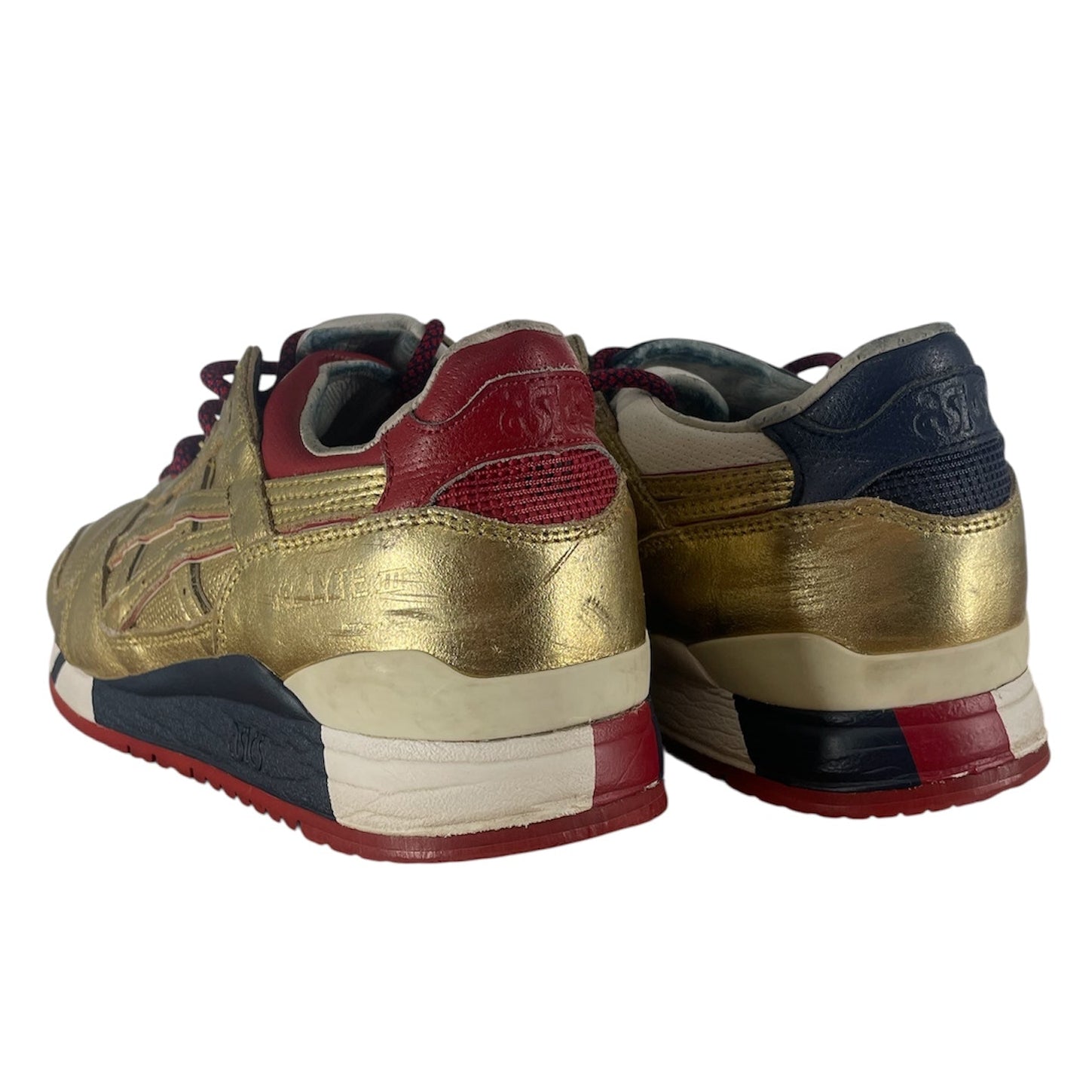 ASICS/Low-Sneakers/US 9/Leather/GLD/RF GEL LYTE 3 KFE GOLD - H41JK view 2