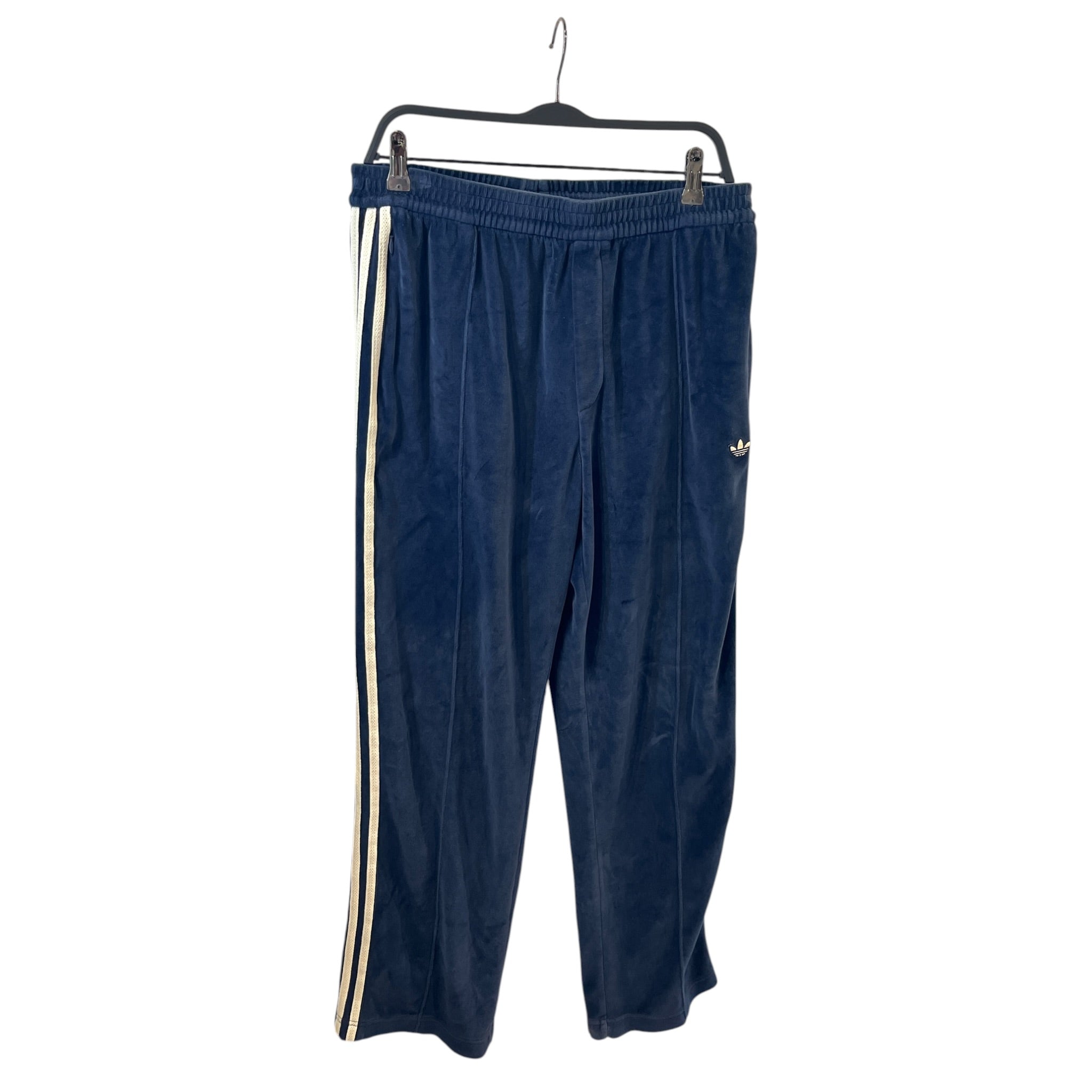 adidas/Straight Pants/M/Suede/NVY/Button Fly/WALE BONNER VELOUR view 2
