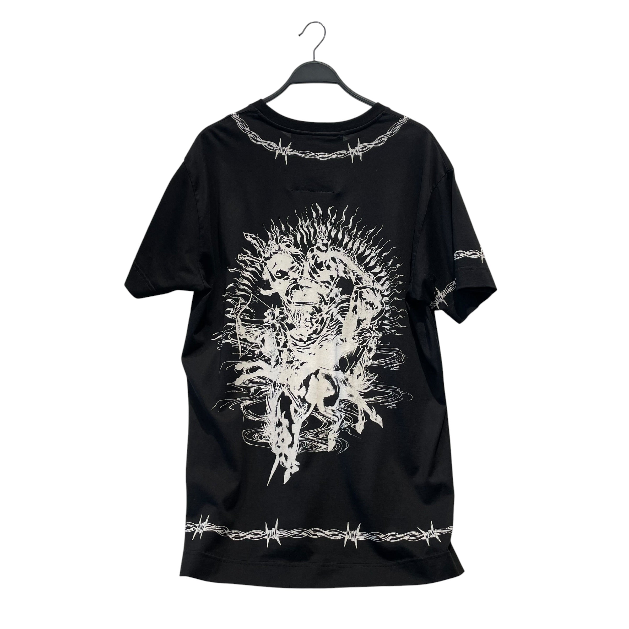 GIVENCHY/T-Shirt/S/Cotton/BLK/All Over Print/Givenchy Thorn Shirt view 2