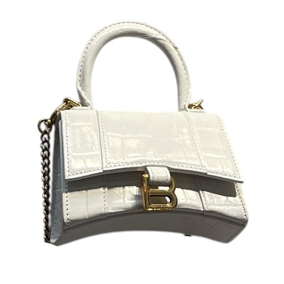 BALENCIAGA/Pouch/Leather/WHT/ view 1