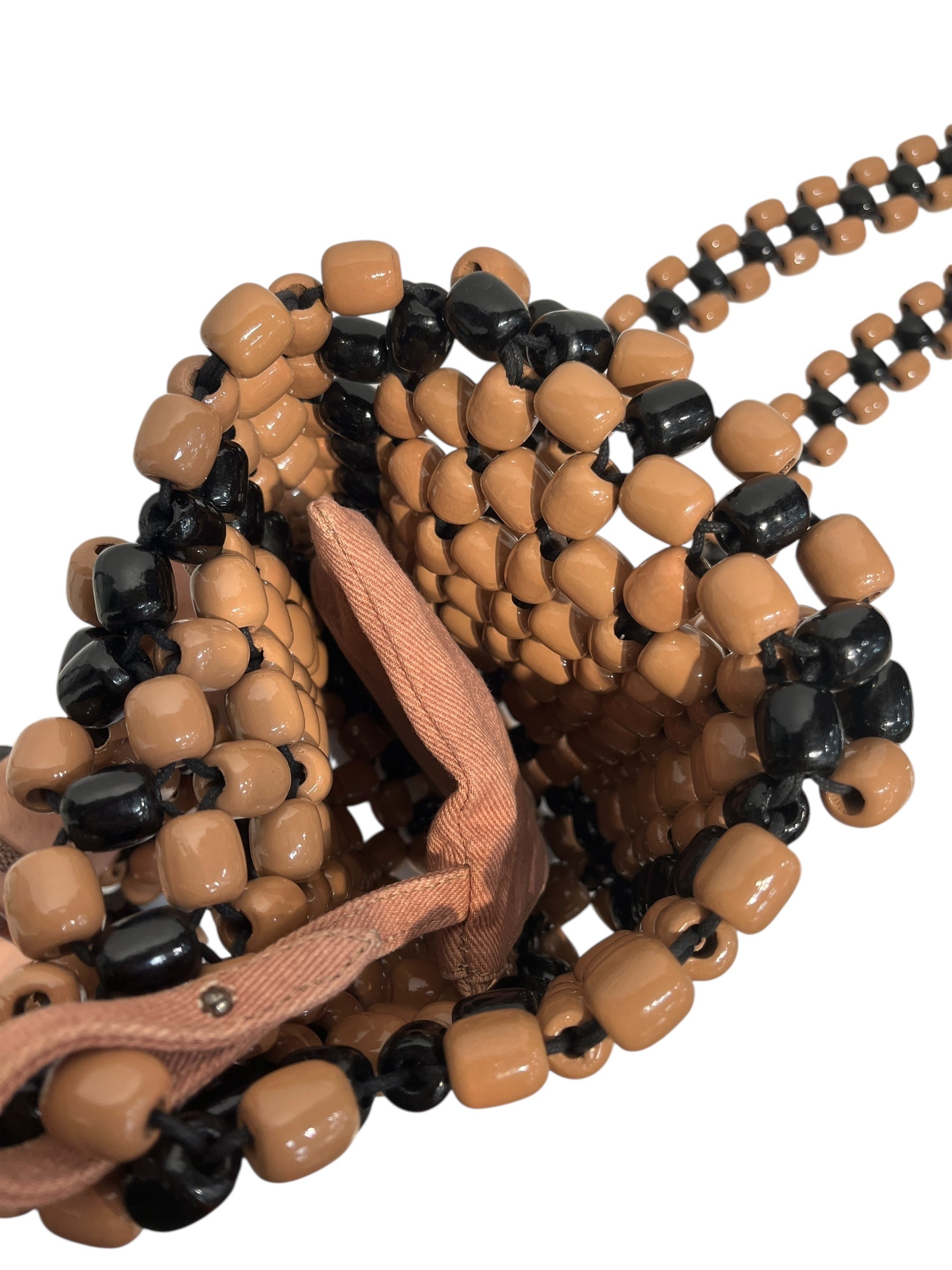 LEMAIRE/Bag/OS/MLT/BLK/BRWN BEADED BAG view 5