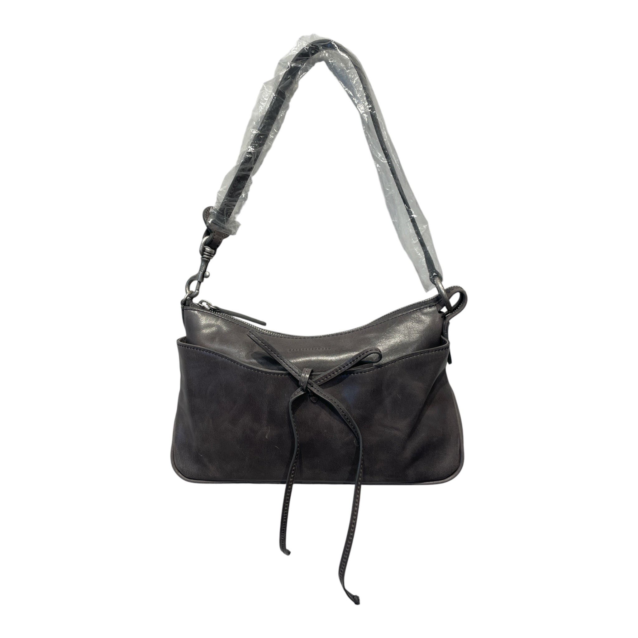 MARGE SHERWOOD/Hand Bag/Leather/GRY/BOW FRONT view 1