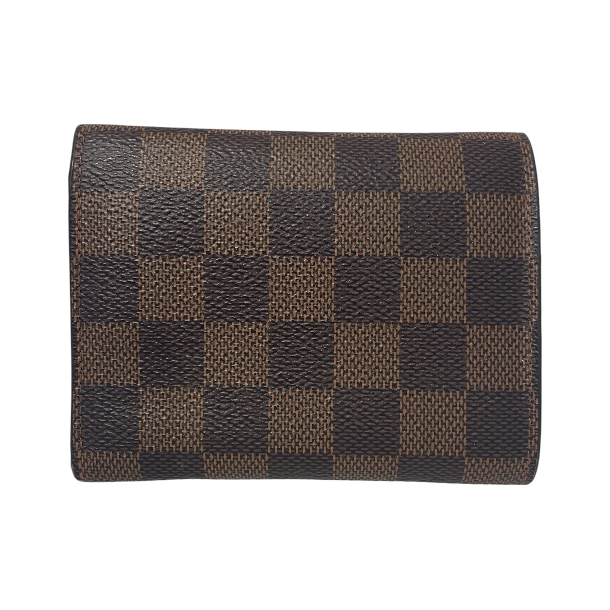 LOUIS VUITTON/Trifold Wallet/Leather/BRW/L's/VICTORINE CHECKERBOARD view 2