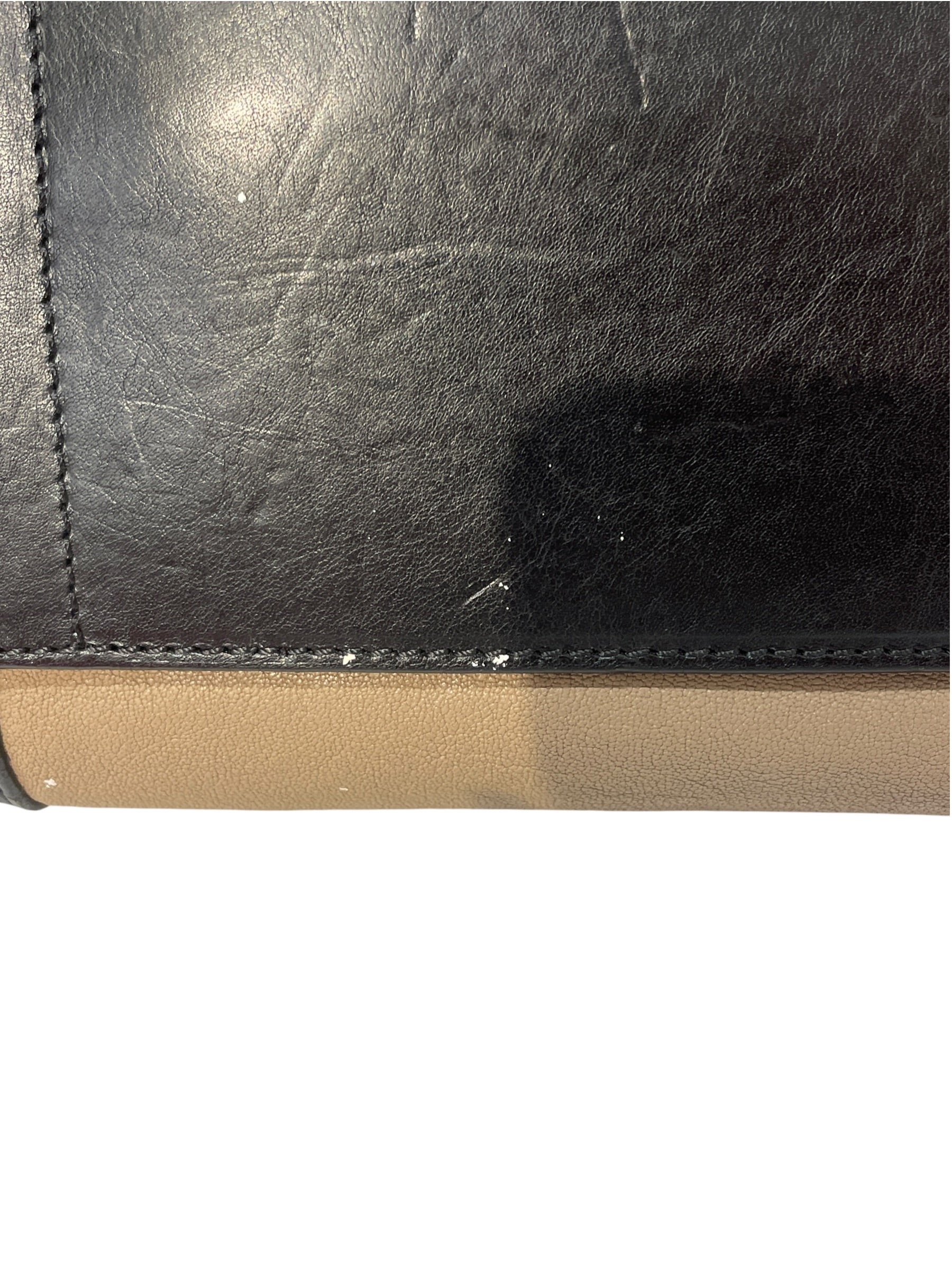 Chloe/Hand Bag/Border/Leather/BRW/Alice leather handle bag view 7