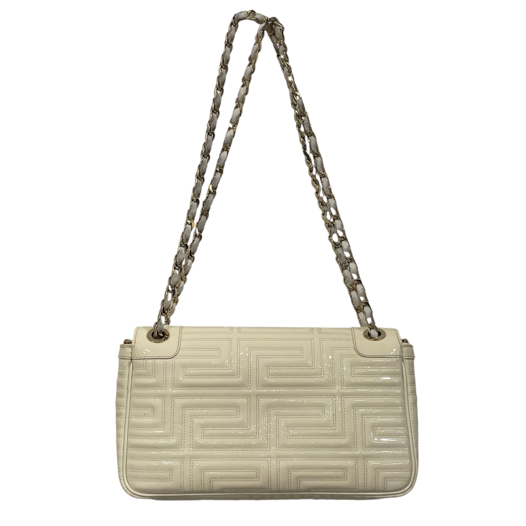 GIANNI VERSACE/Bag/WHT/Patent Leather Quilted view 2