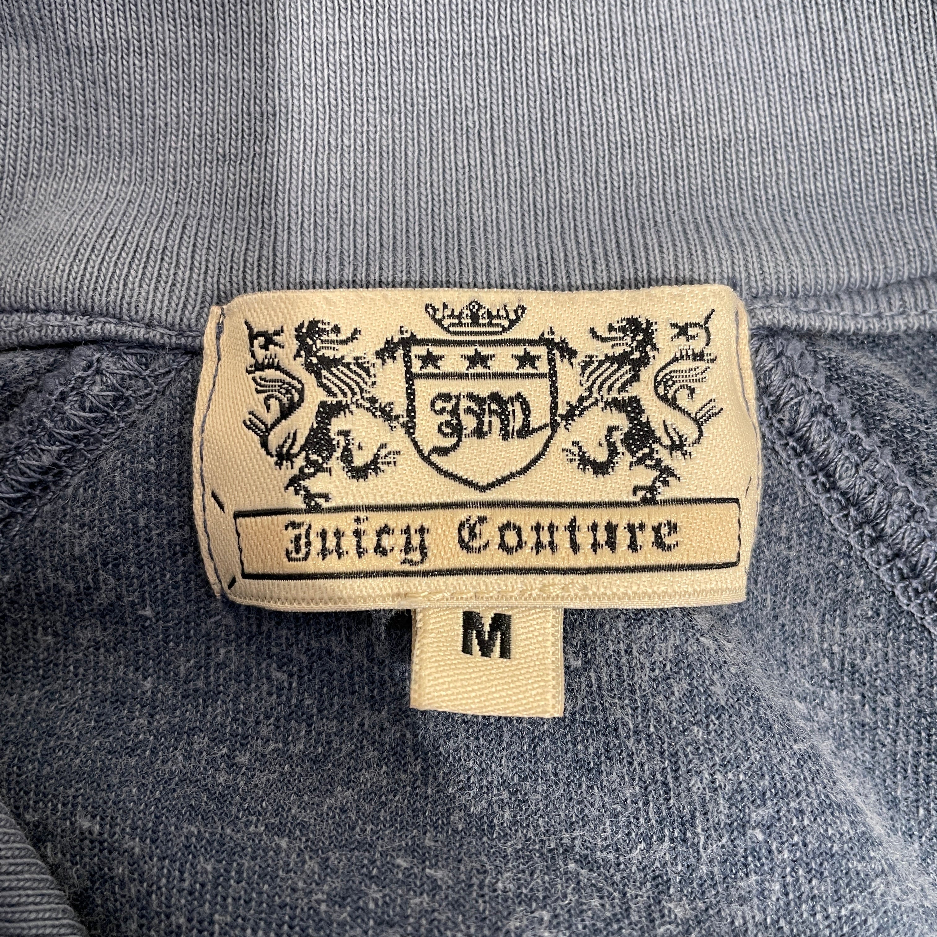 JUICY COUTURE/Jacket/M/Cotton/NVY/Zip up track jacket view 3