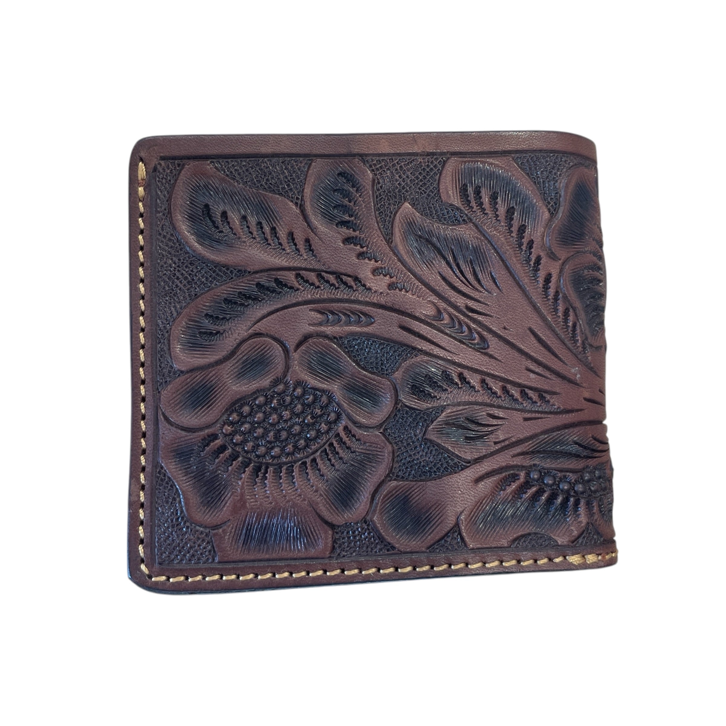 RALPH LAUREN/Trifold Wallet/Leather/BRW/M's/LEATHER TRIFOLD WALLET W/CHAIN view 2