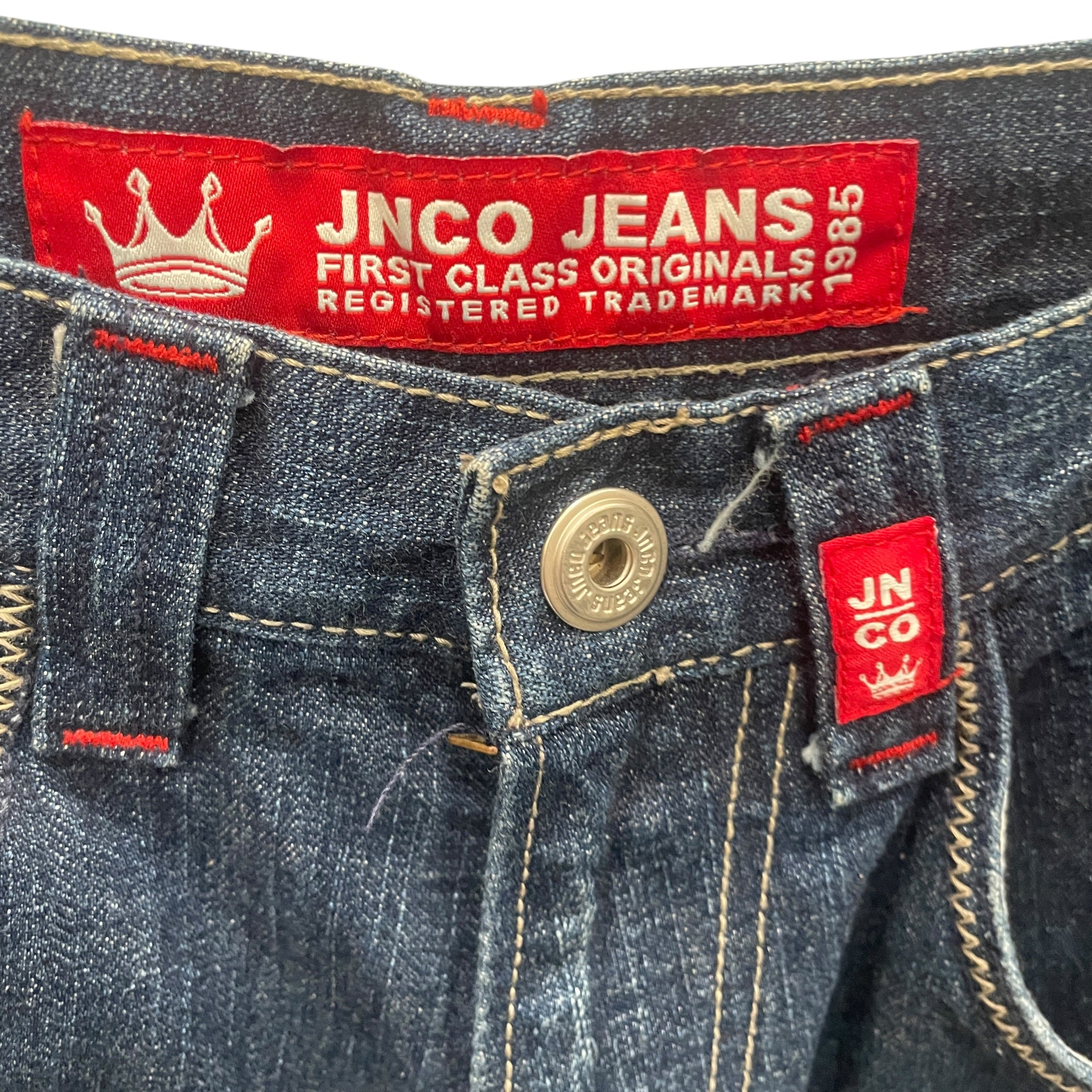 JNCO/Shorts/28/Denim/BLU/SKULL GRAPHIC view 3