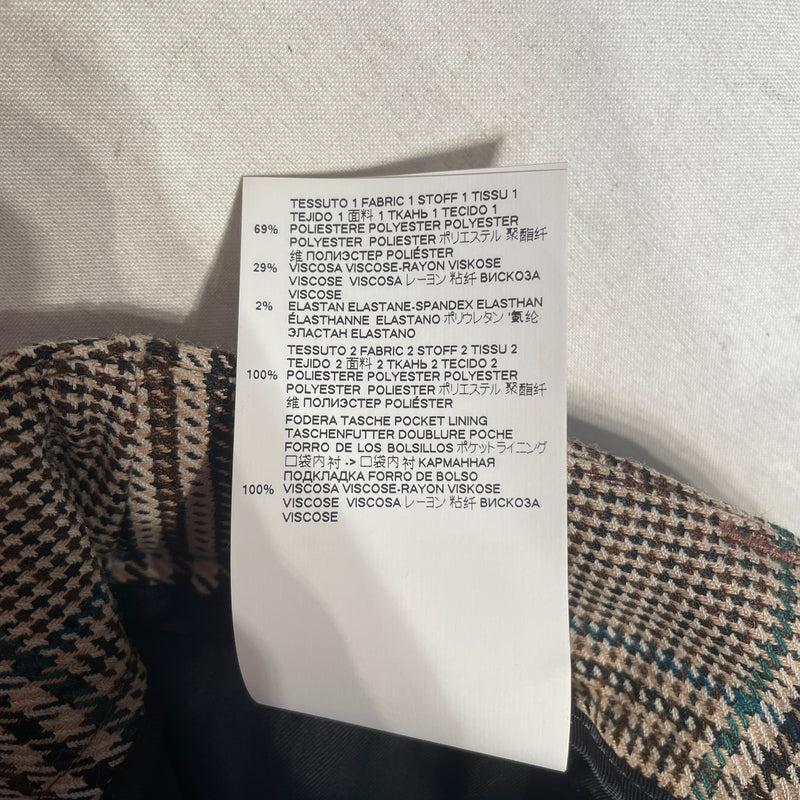 Maison Margiela/Bottoms/40/Plaid/Polyester/MLT/