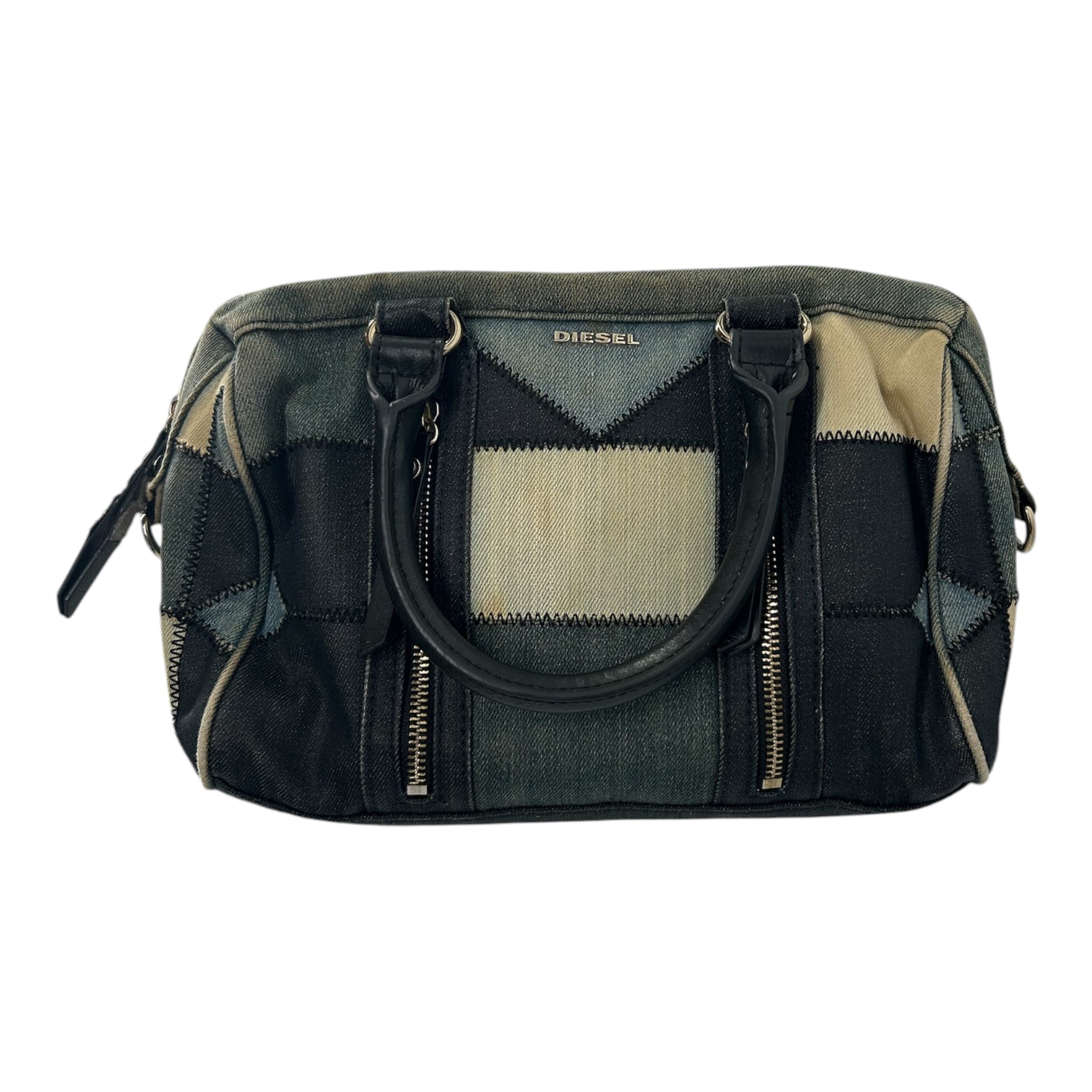 DIESEL/Cross Body Bag/Denim/BLU/PATCHWORK MULTI TONE view 1