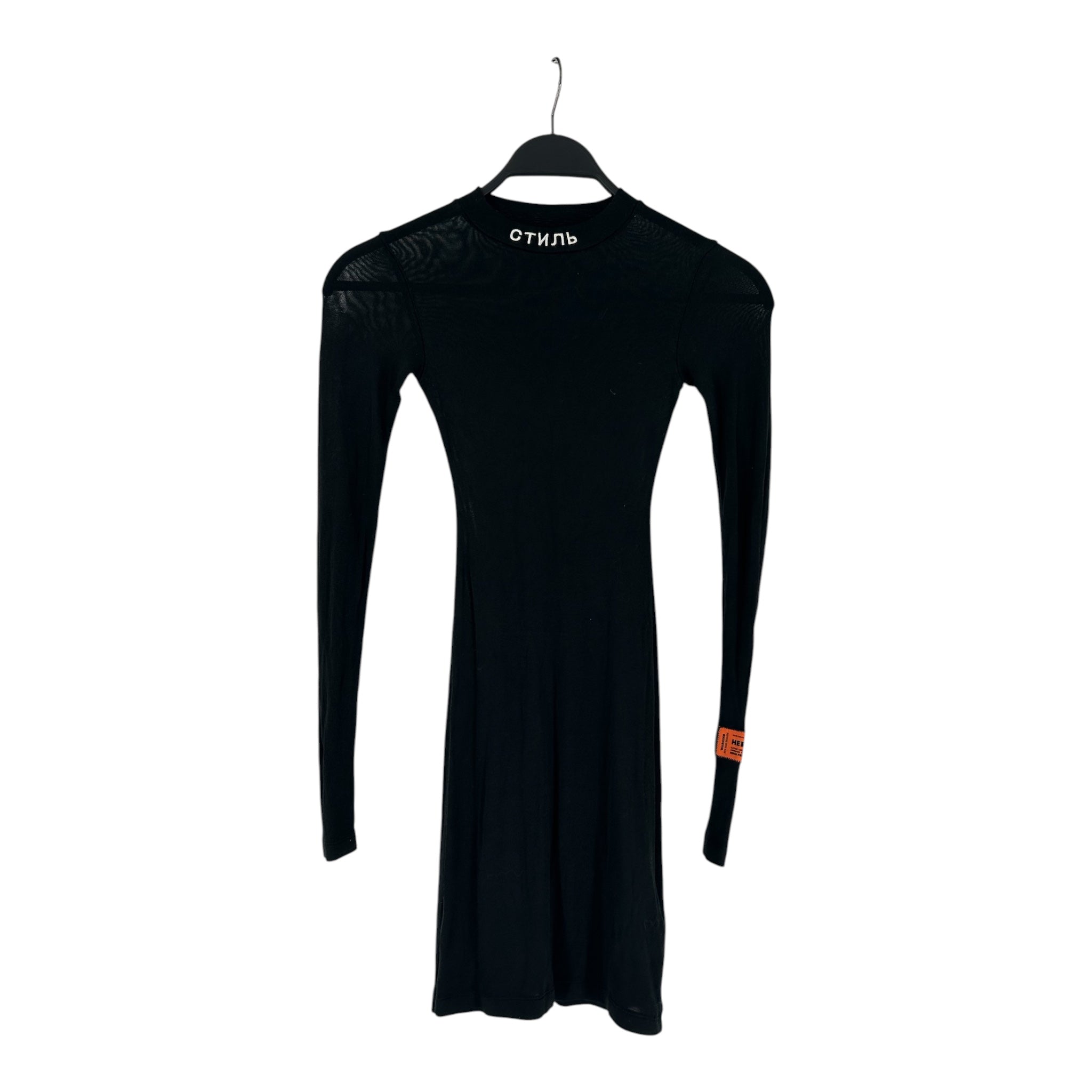 HERON PRESTON/LS T-Shirt/XXS/BLK/STYLE view 1