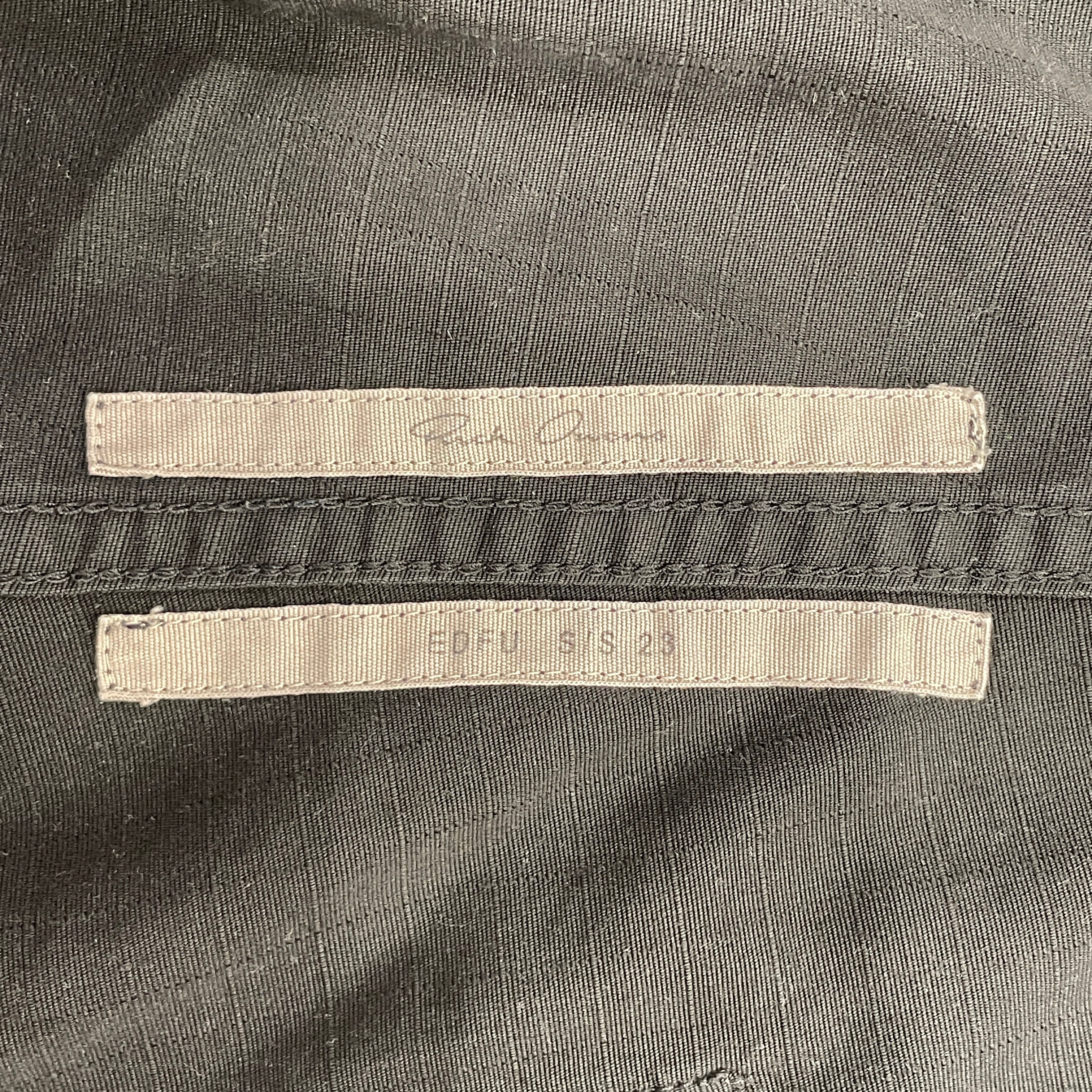 Rick Owens/Bootcut Pants/34/Cotton/BLK/WIDEFLARES view 5