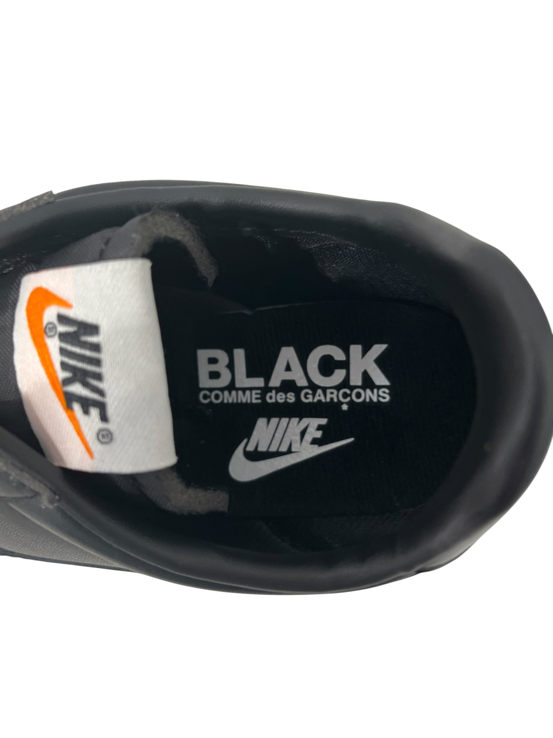 BLACK COMME des GARCONS/NIKE/Low-Sneakers/US 8/BLK/AQ3695-001 view 3