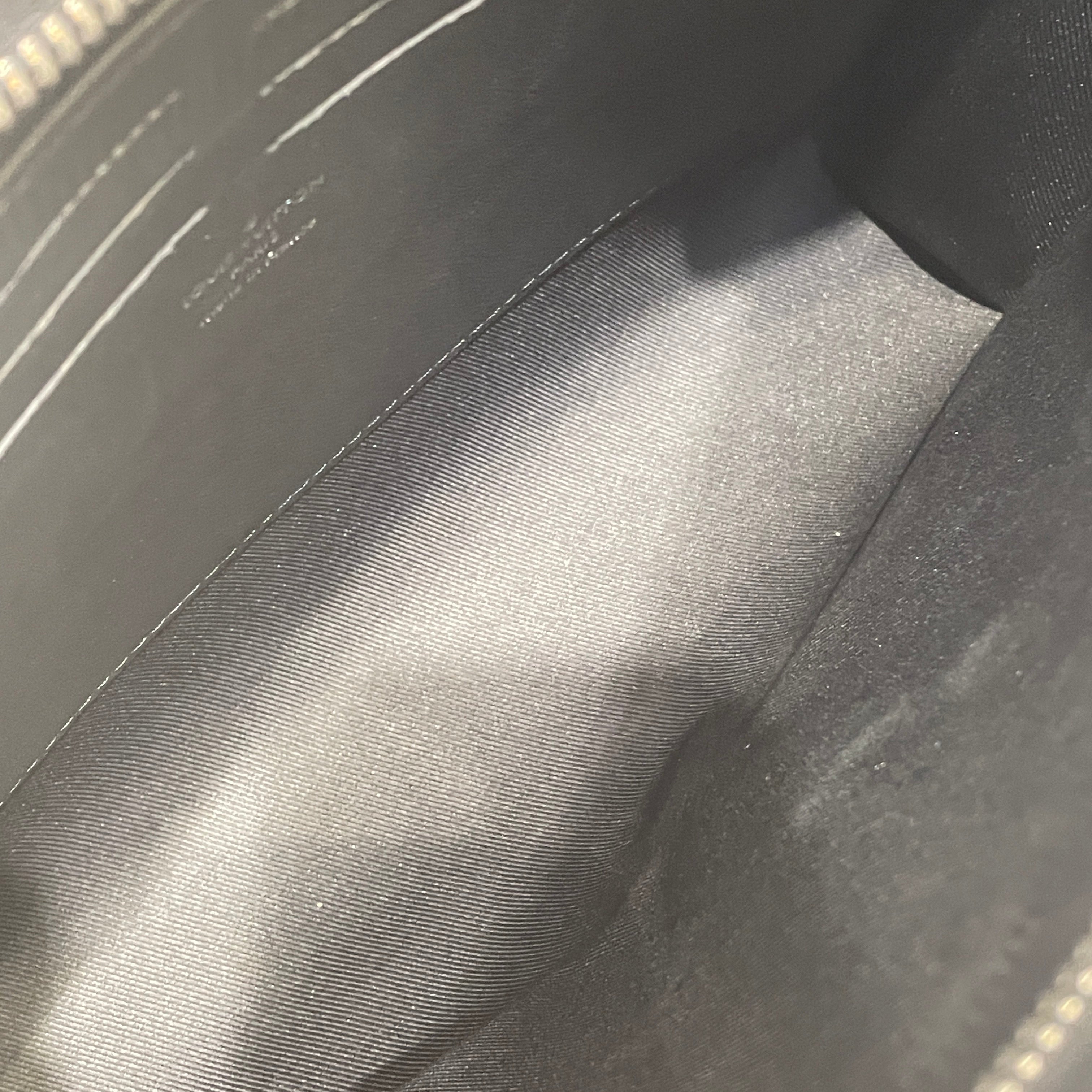 LOUIS VUITTON/Pouch/Leather/BLK/pochettte view 6