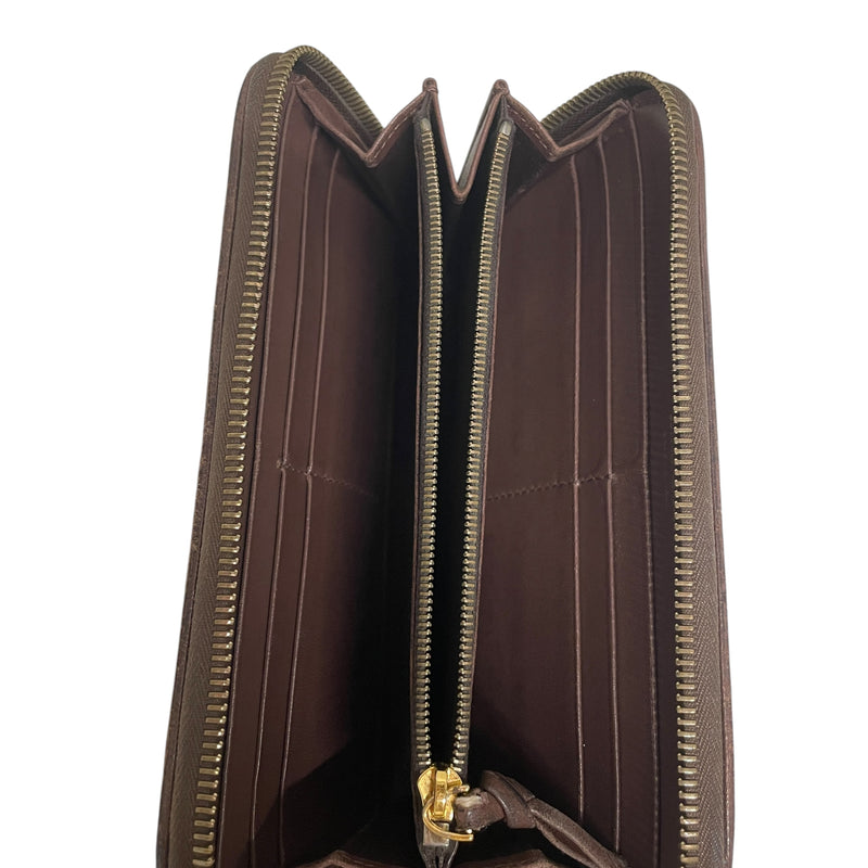 BOTTEGA VENETA/Long Wallet/Leather/BRW/