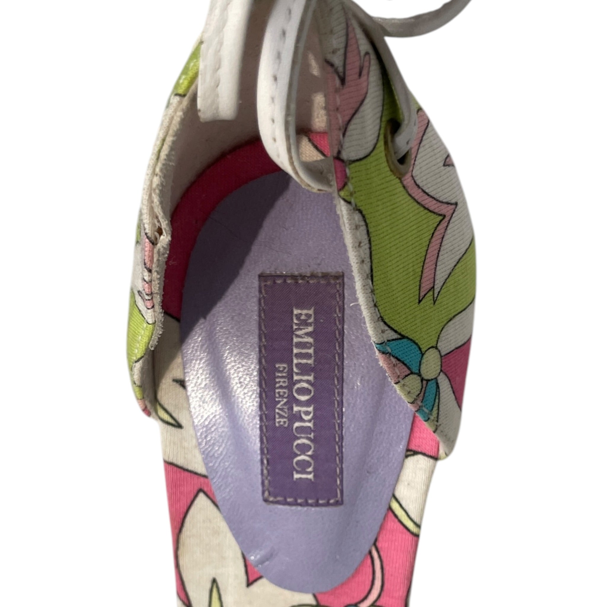 EMILIO PUCCI/Heels/EU 38/All Over Print/GRN/EMILIO PUCCI GRN/PNK/BLU view 3