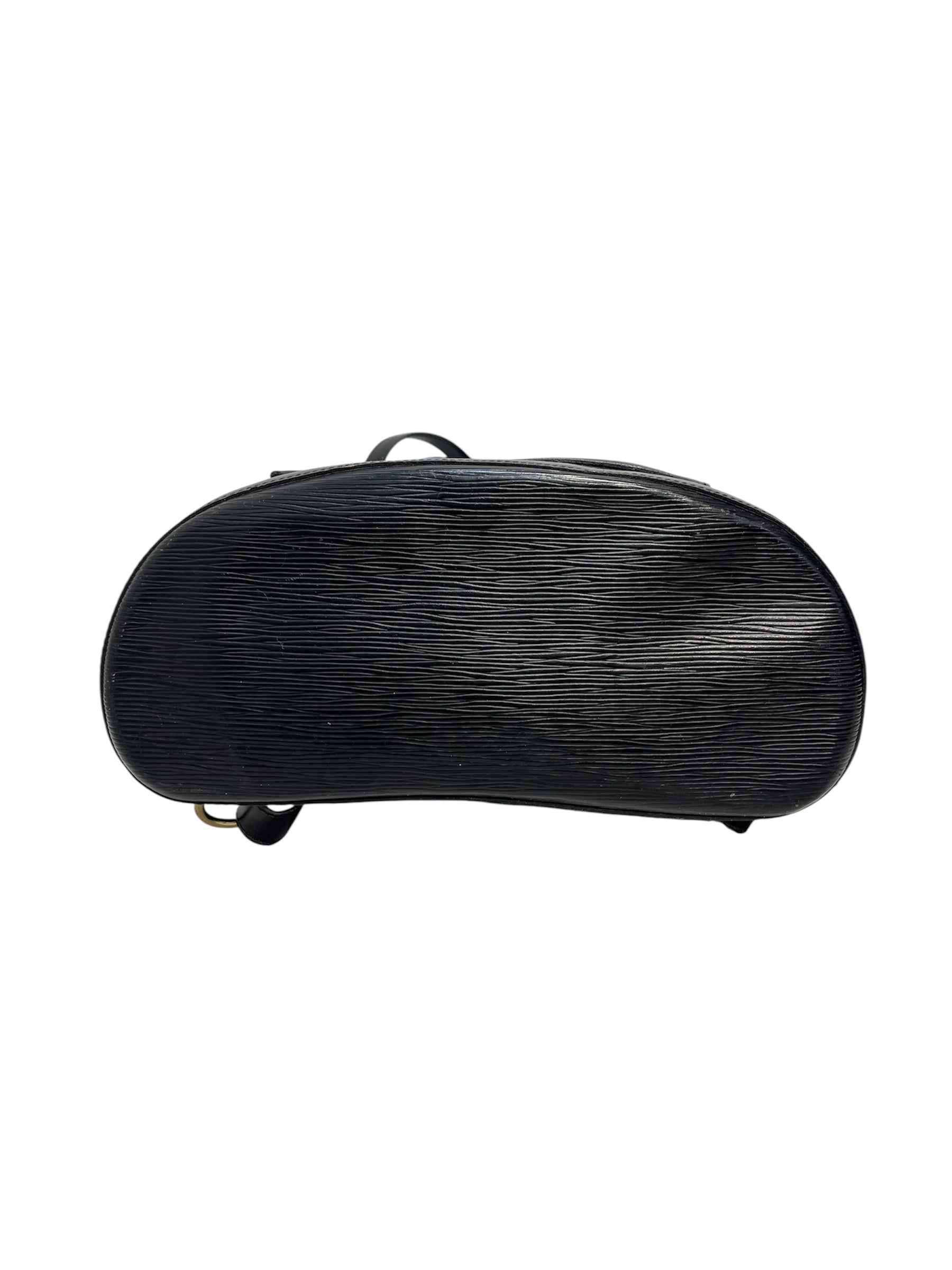 LOUIS VUITTON/Backpack/Leather/BLK/EPI GOLD HOOK AT TOP view 4