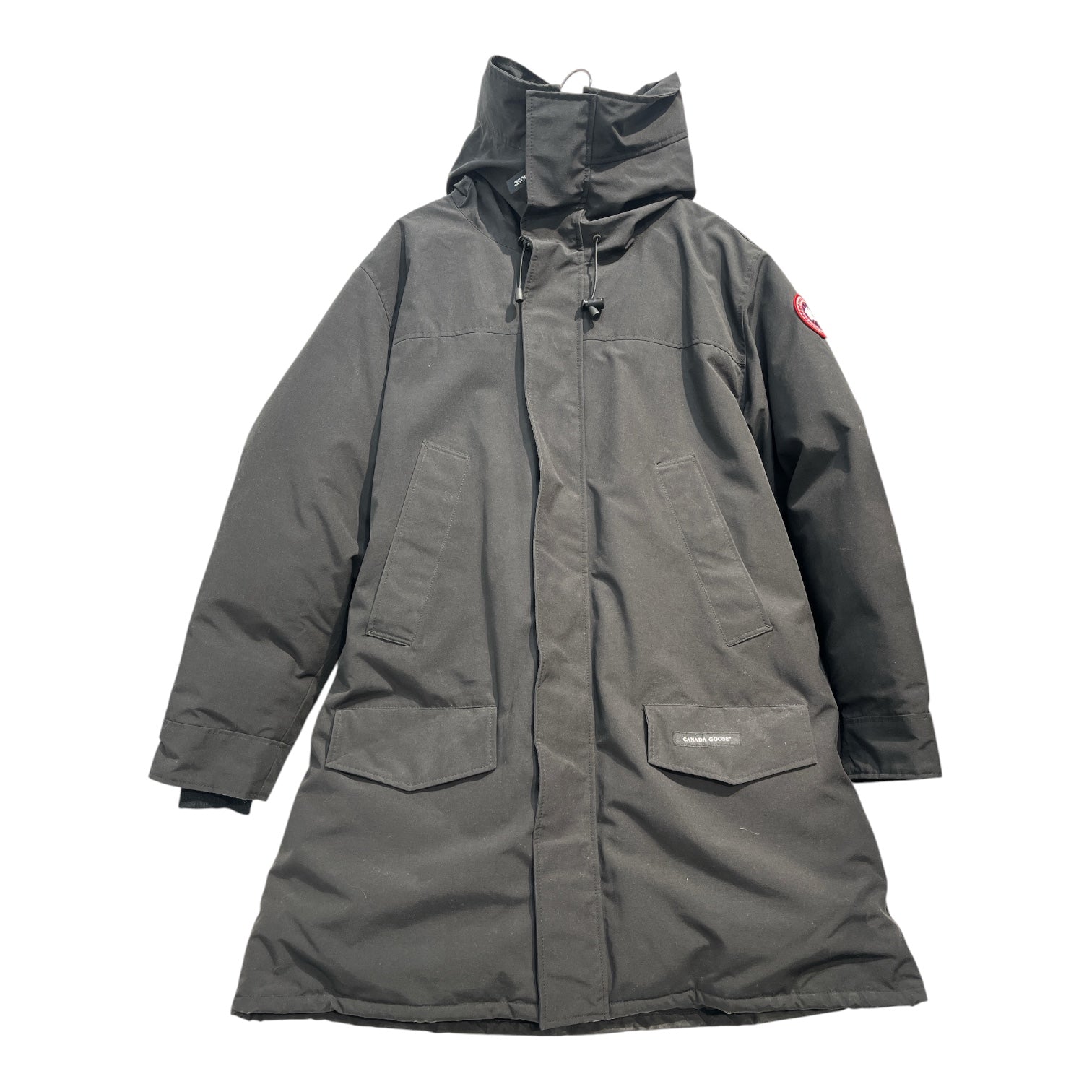 CANADA GOOSE/Mod Parka/2X/Polyester/BLK/basic oversized puff long view 1