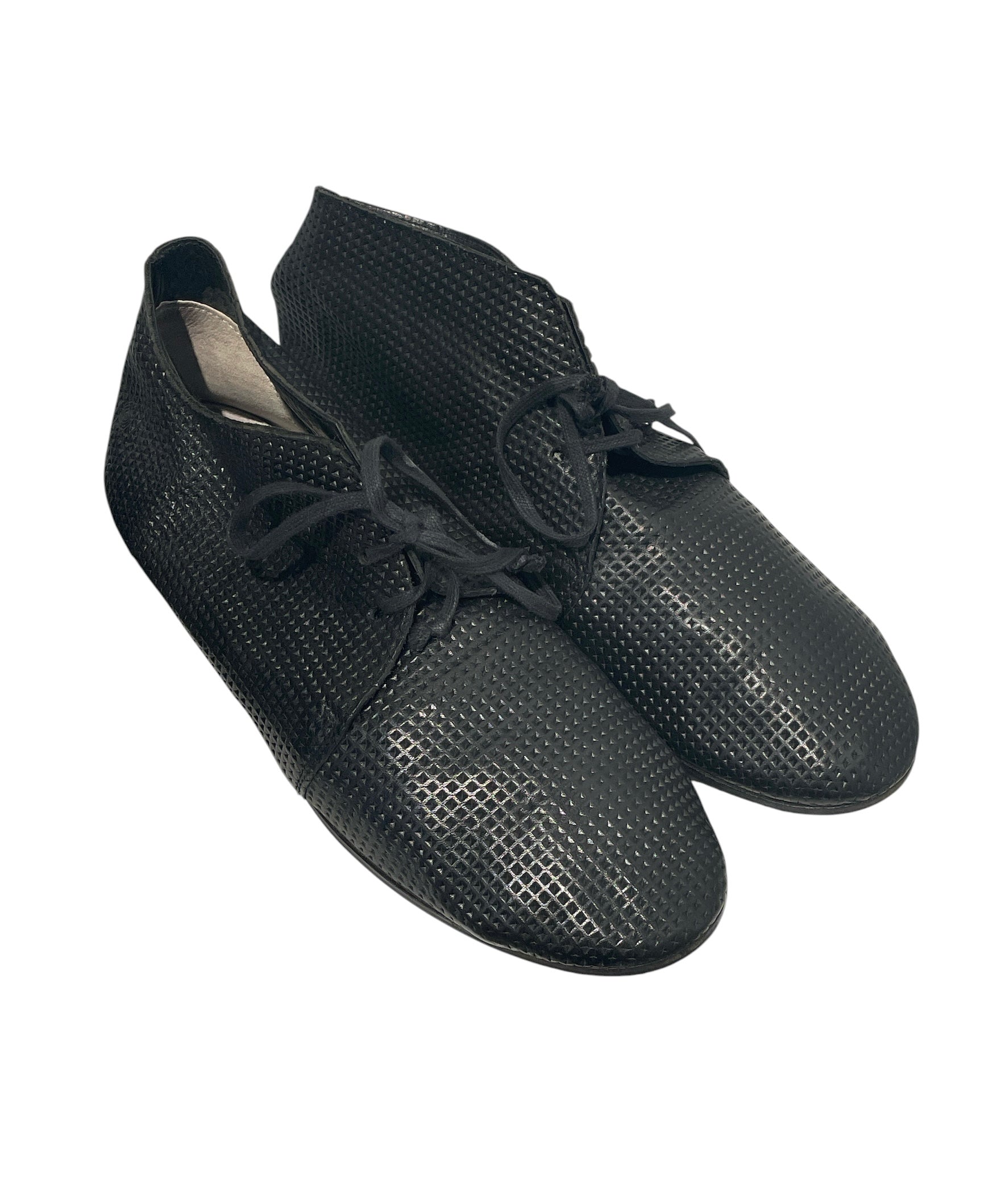 Marsell/Deck Shoes/EU 44/Leather/BLK/pattern leather shoes view 1