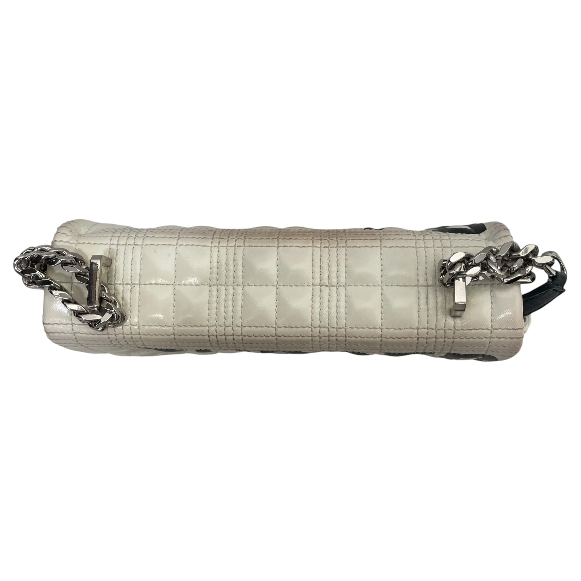 BURBERRY/Cross Body Bag/Leather/WHT/LOLA SMALL WHITE LEATER HAND B view 4