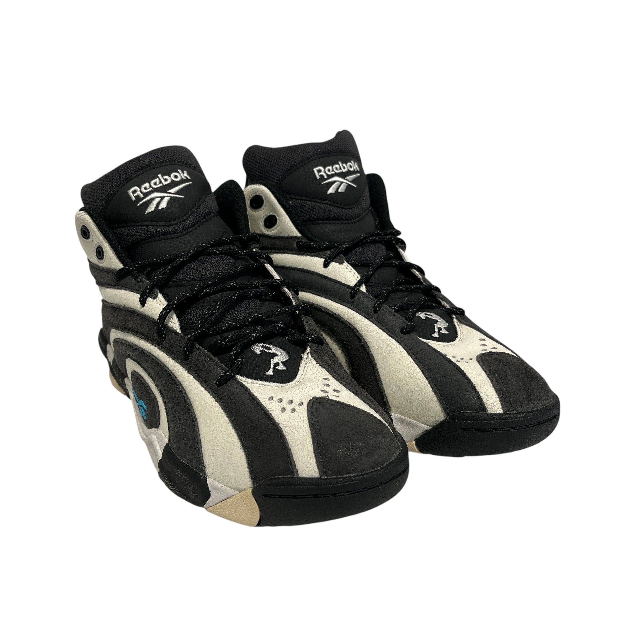 Reebok/Hi-Sneakers/US 10/Stripe/Leather/MLT/ view 1
