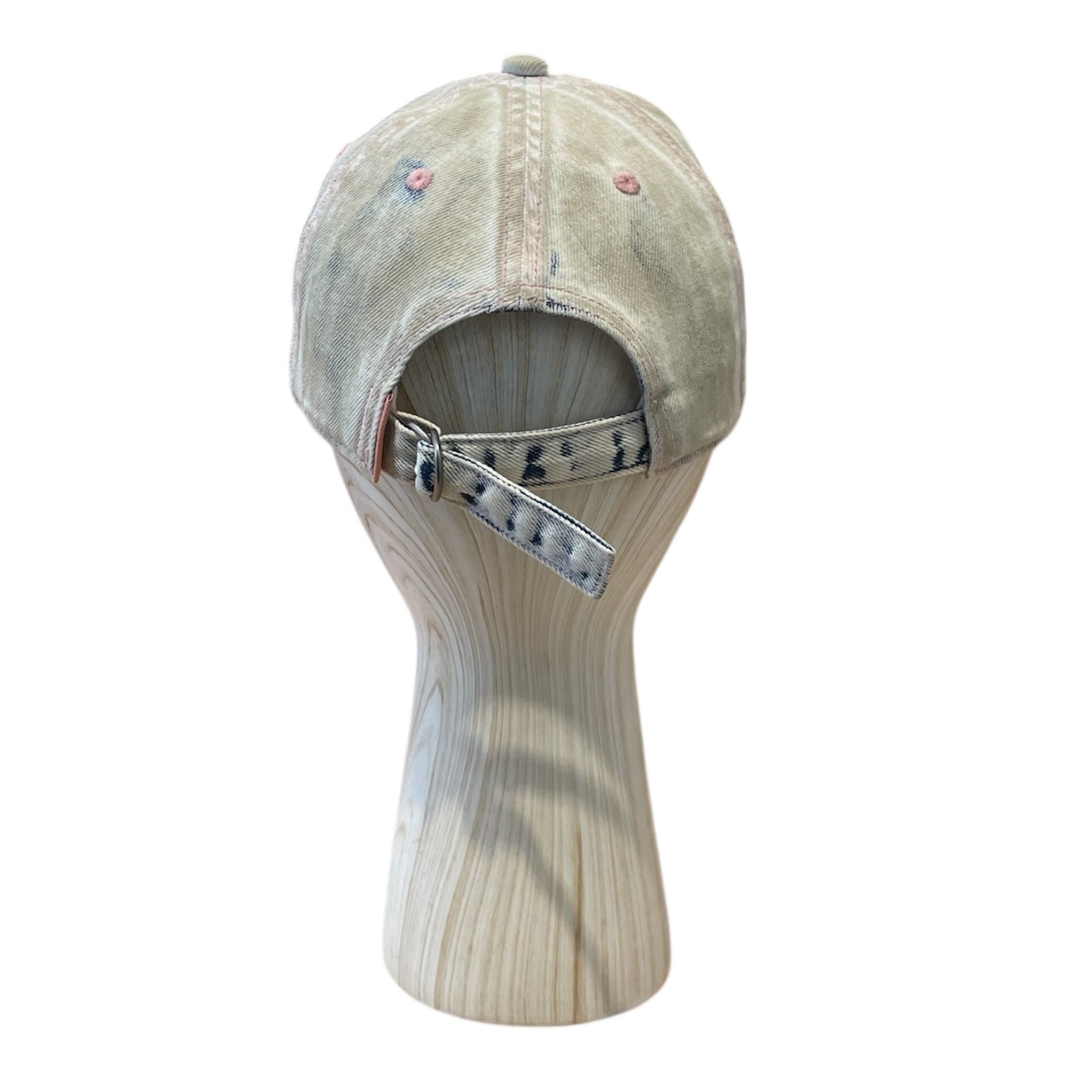 Acne Studios/Cap/OS/Cotton/WHT/Coated Denim Baseball Cap view 2