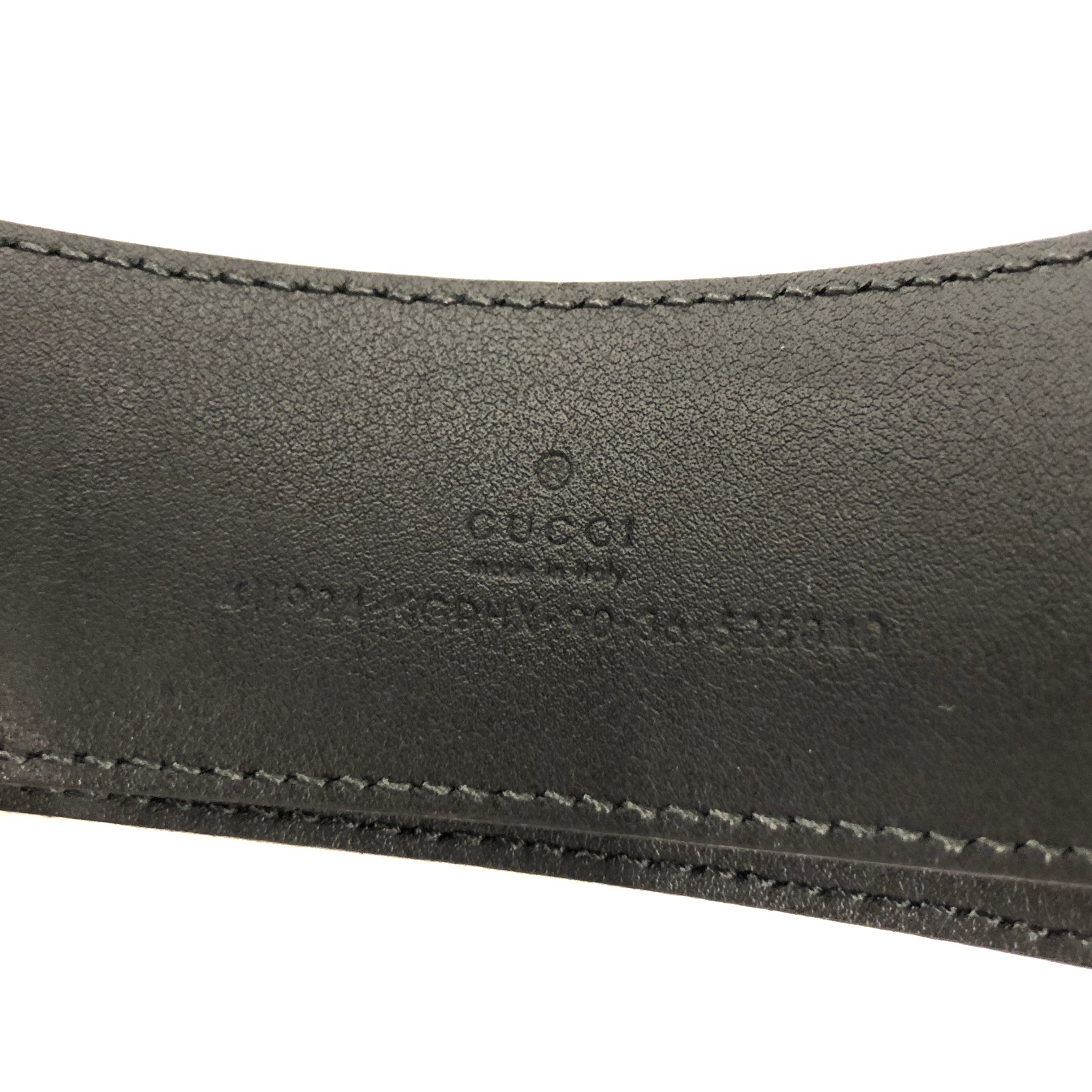 GUCCI/Belt/Monogram/BLK/M's/32 view 4