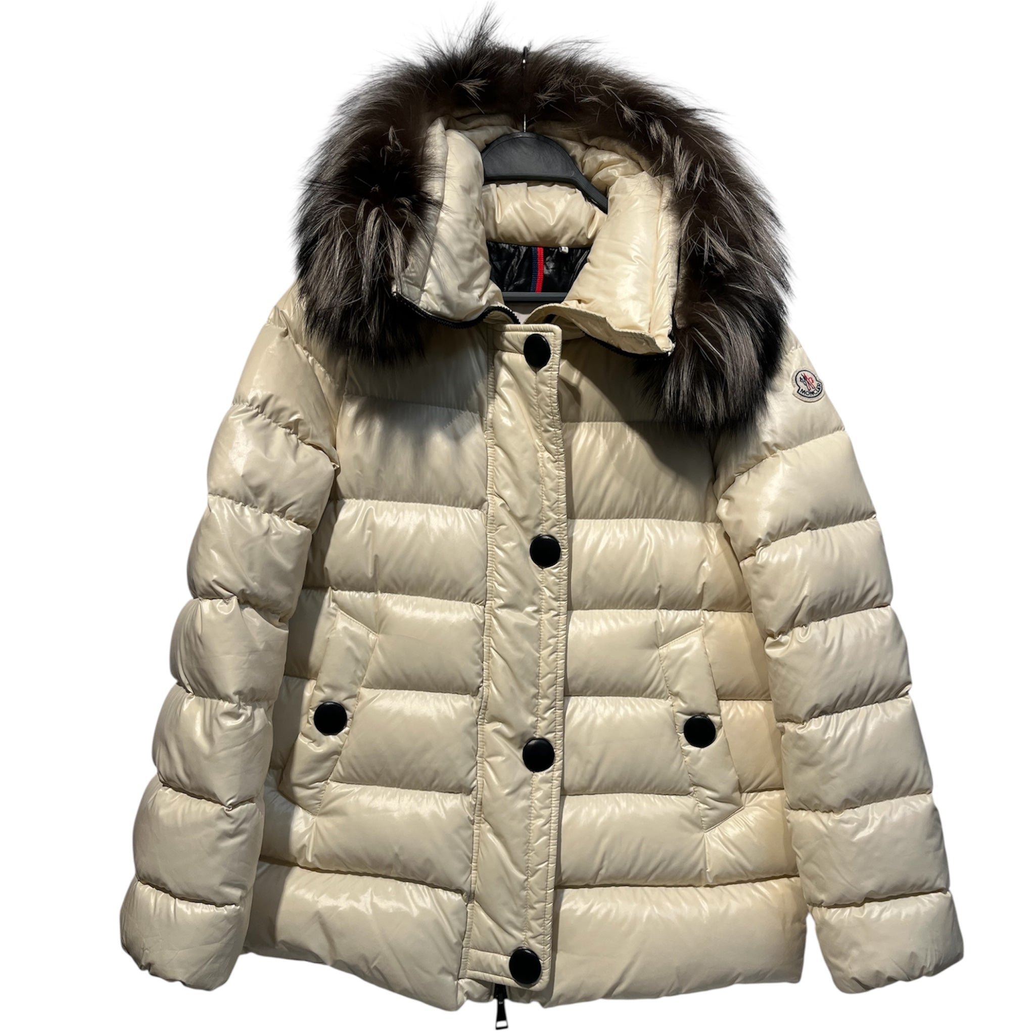 MONCLER/Quilted Jkt/S/Nylon/WHT/ view 1
