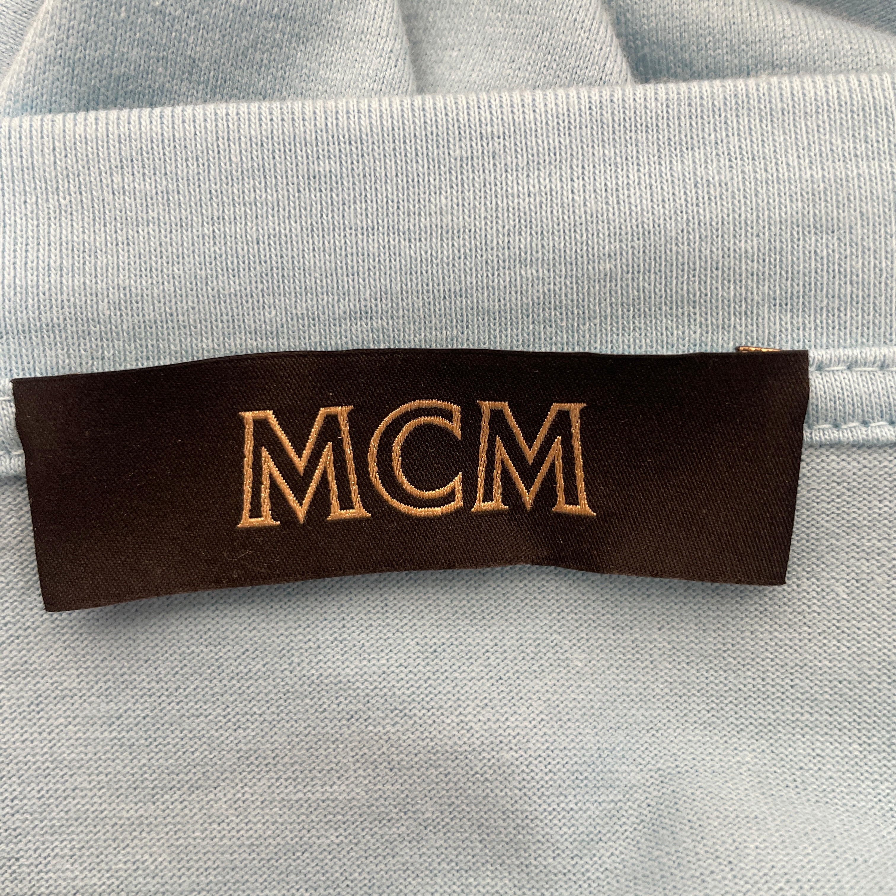 MCM/T-Shirt/XL/Cotton/BLU/ view 3