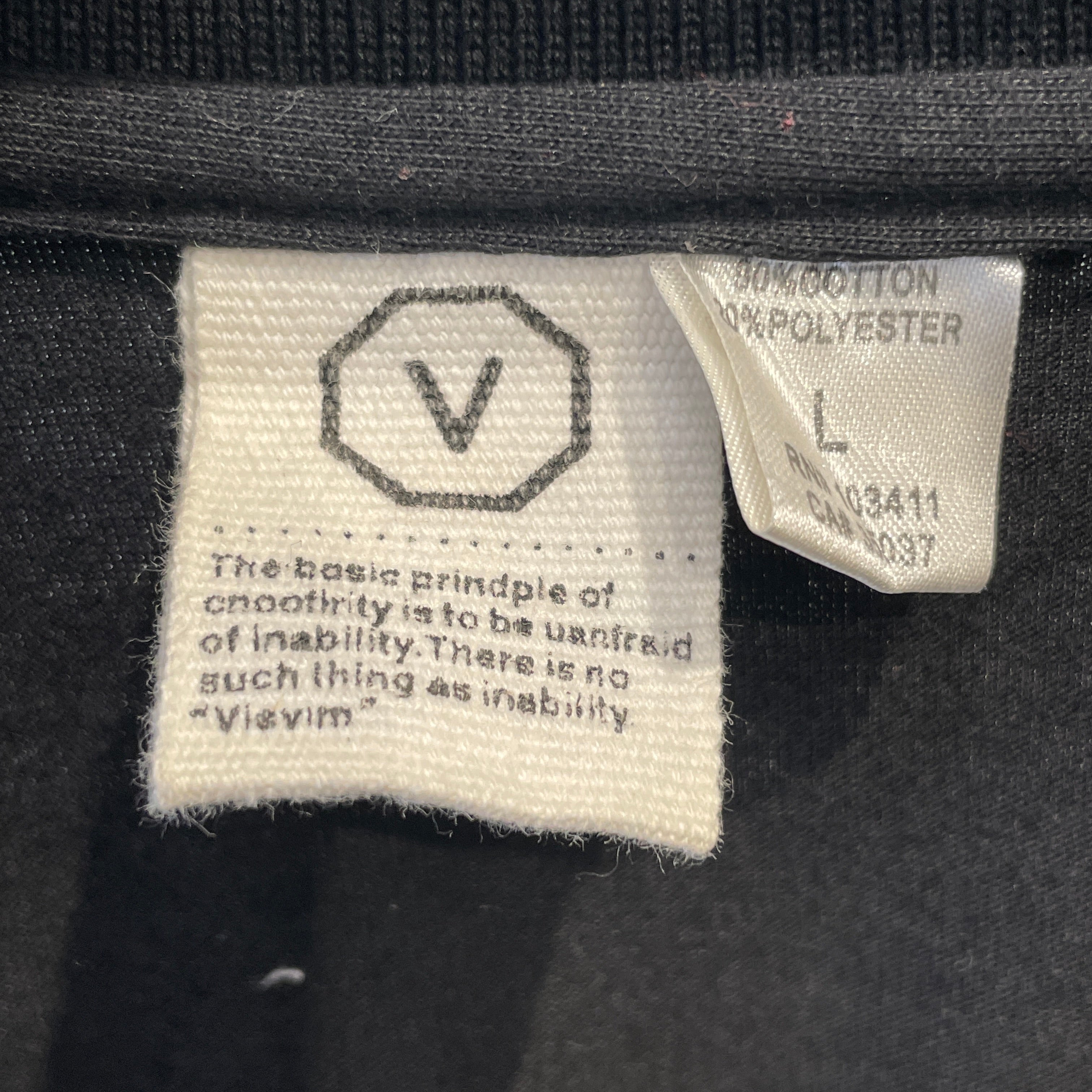 visvim/Polo Shirt/L/Cotton/BLK/Polka Dot/polka polo view 3