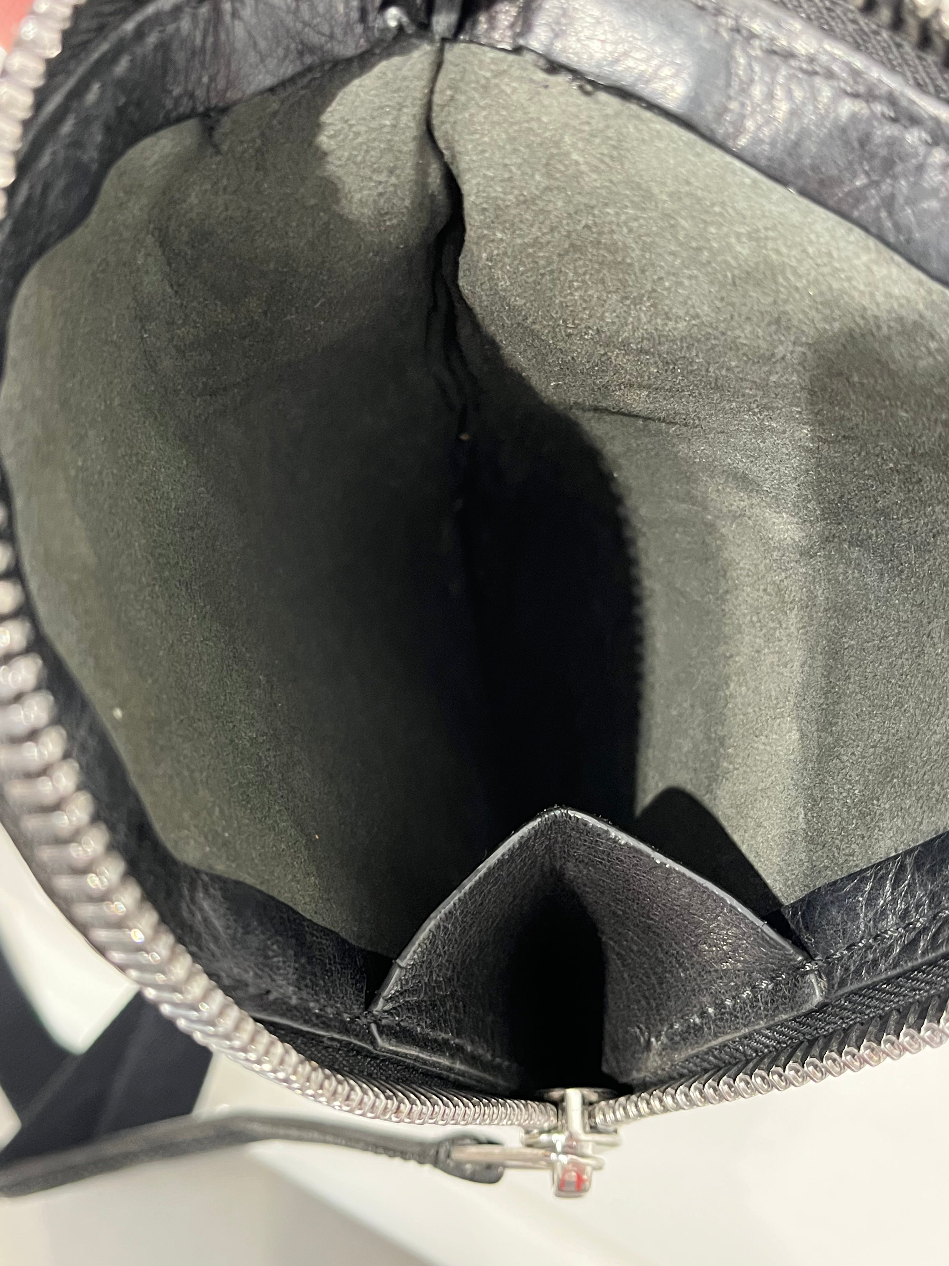 Rick Owens/Pouch/Leather/BLK/RICK OWENS CARDHOLDER W STRING view 3