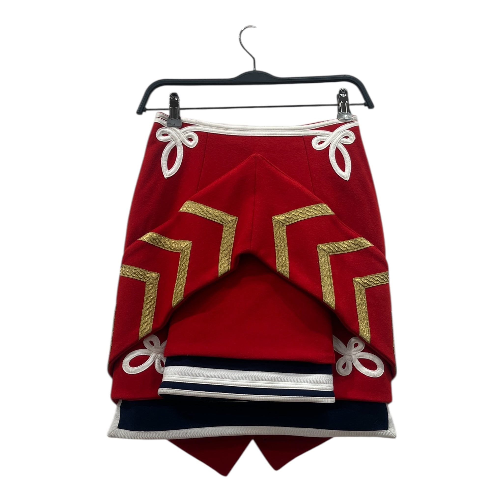 BURBERRY/Skirt/4/Wool/RED/Midi Length/RUNWAY CEREMONIAL SKIRT view 2