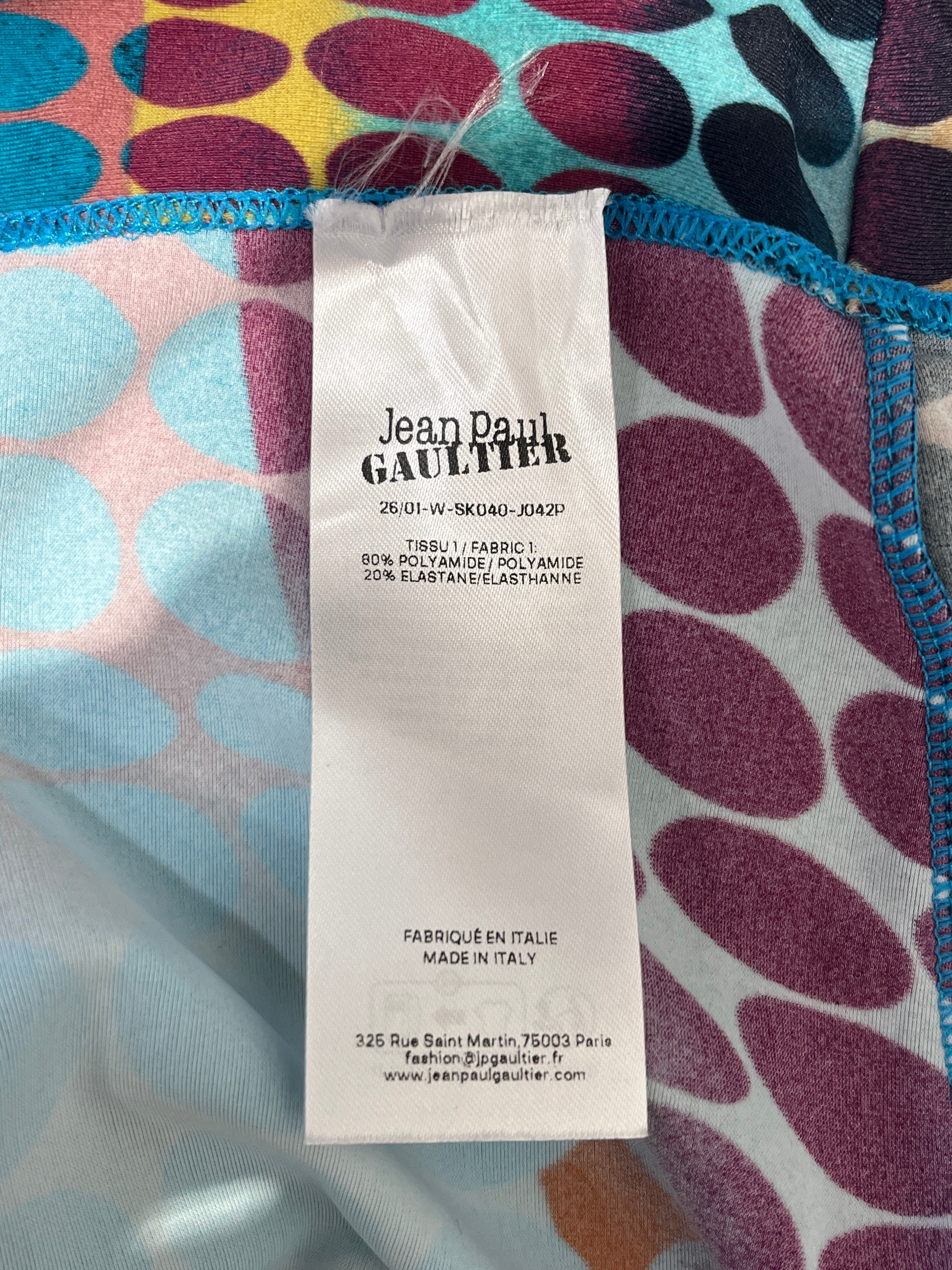 Jean Paul Gaultier/Skirt/S/All Over Print/Polyester/MLT/ view 4