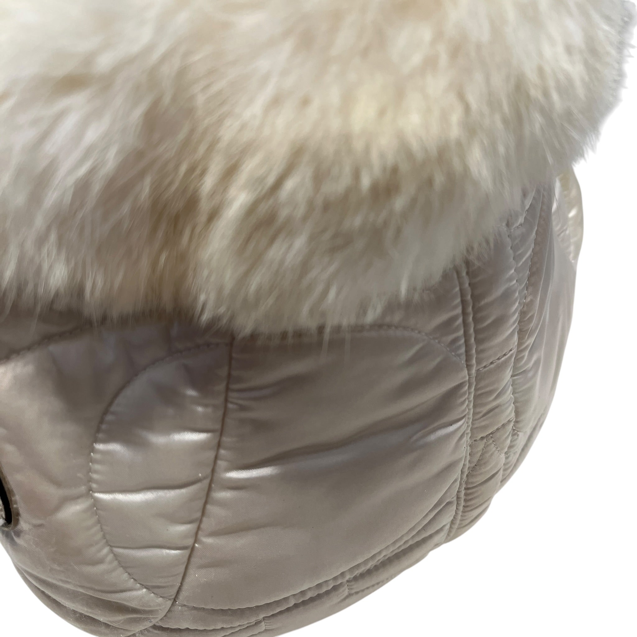 COACH/Hand Bag/Fur/WHT/WHITE FUR SKI BUNNY POUCH BAG view 6