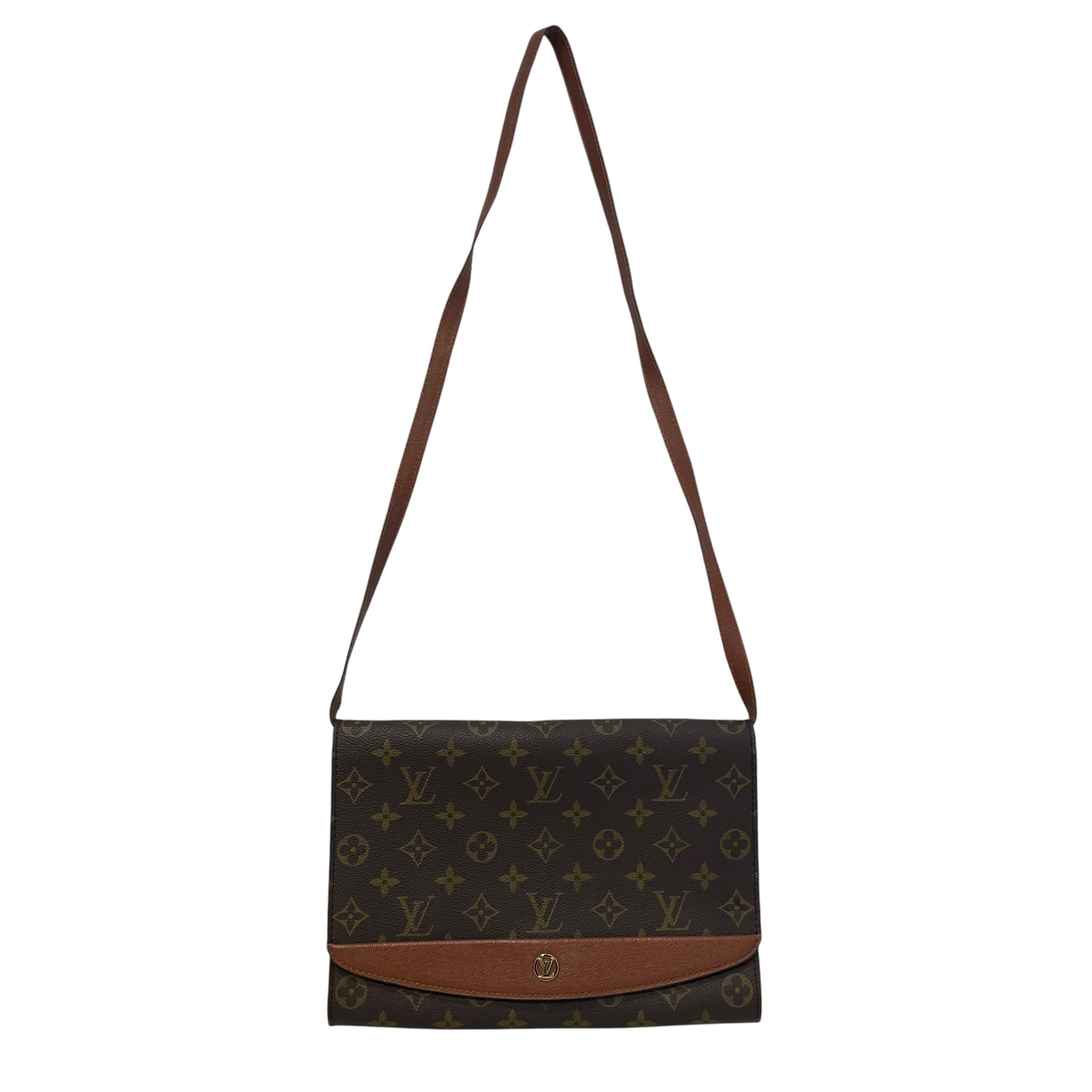 LOUIS VUITTON/Cross Body Bag/Monogram/Leather/BRW/Monogram Bordeaux 27 Bag view 1