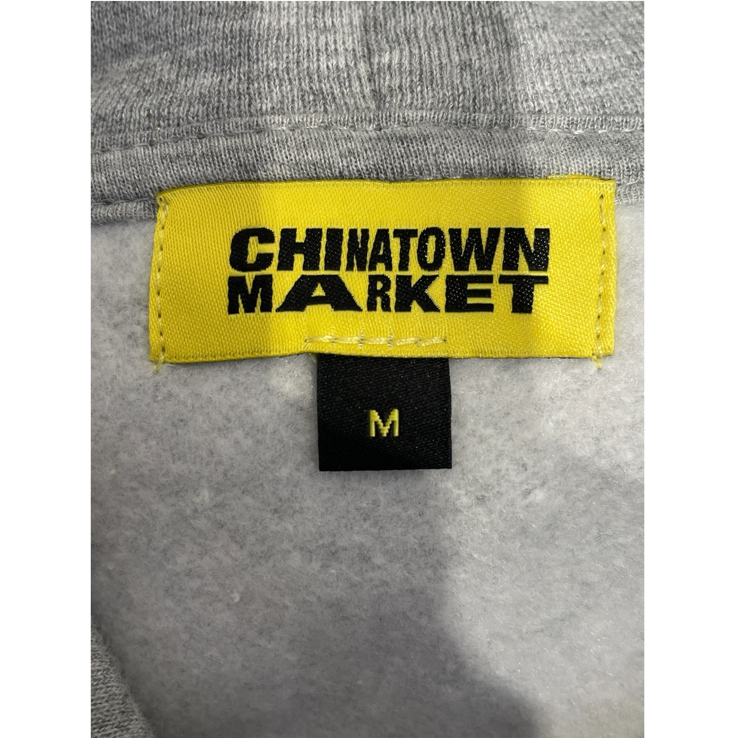 CHINATOWN MARKET/Hoodie/M/Cotton/GRY/B2B Champs view 3