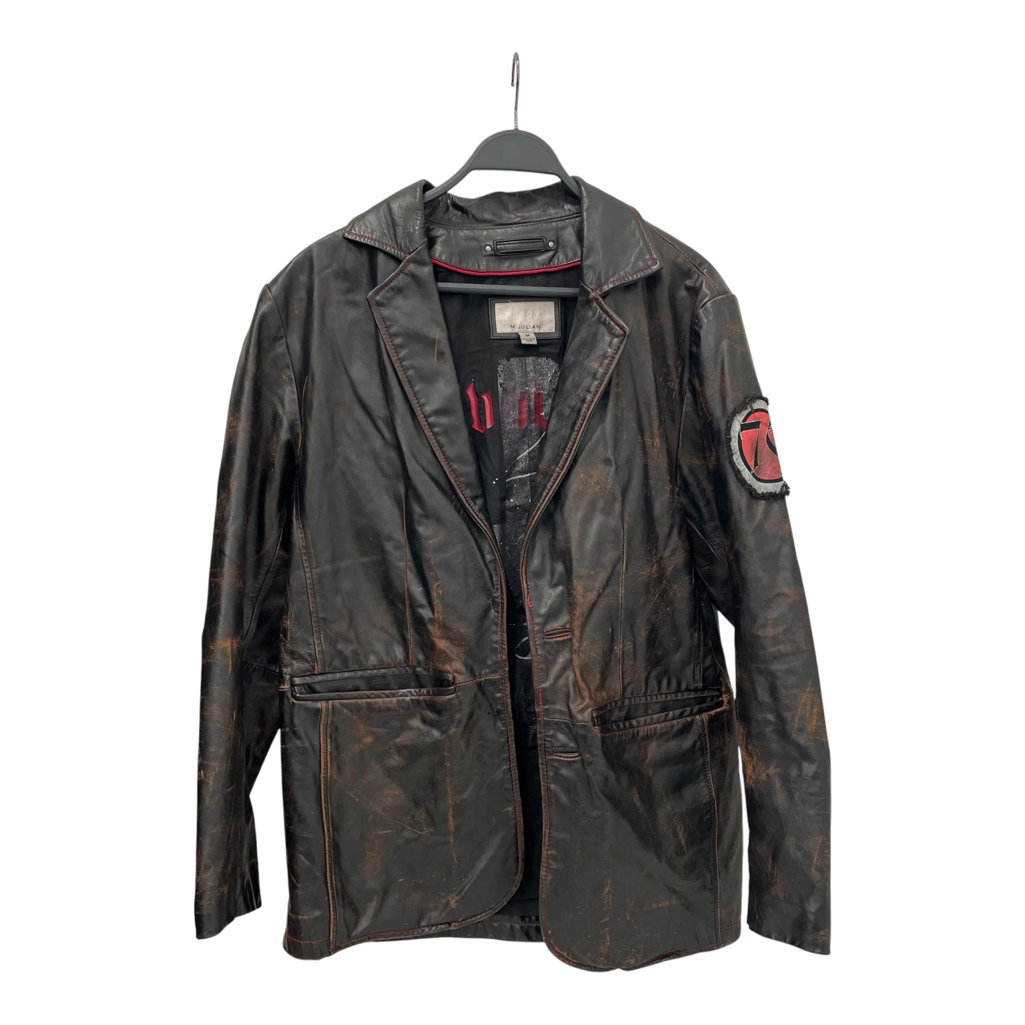 Wilsons Leather/Leather Jkt/M/Leather/BRD/ view 1