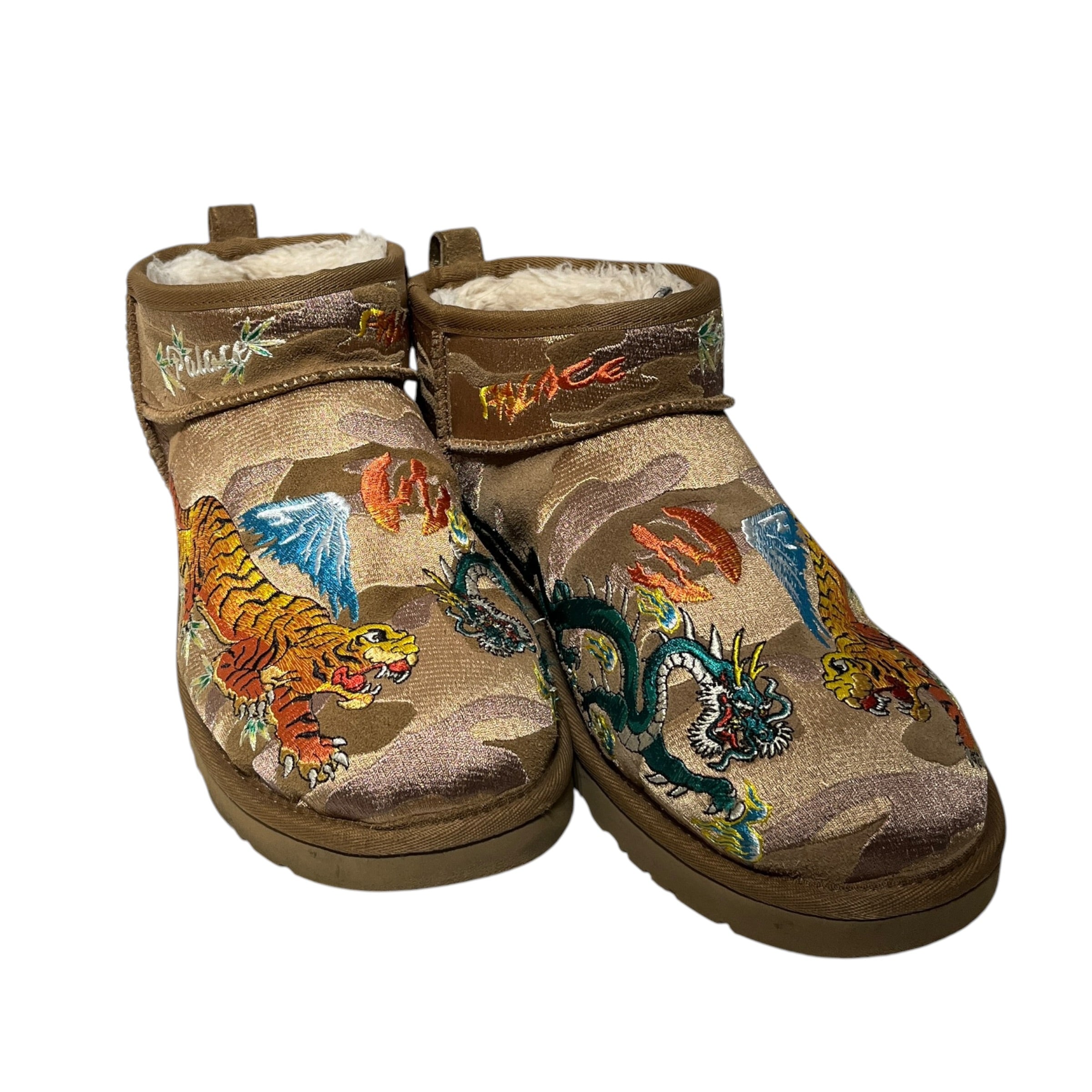 UGG australia/PALACE/Boots/US 10/All Over Print/Fake Fur/CRM/CHESTNUT CAMO view 1
