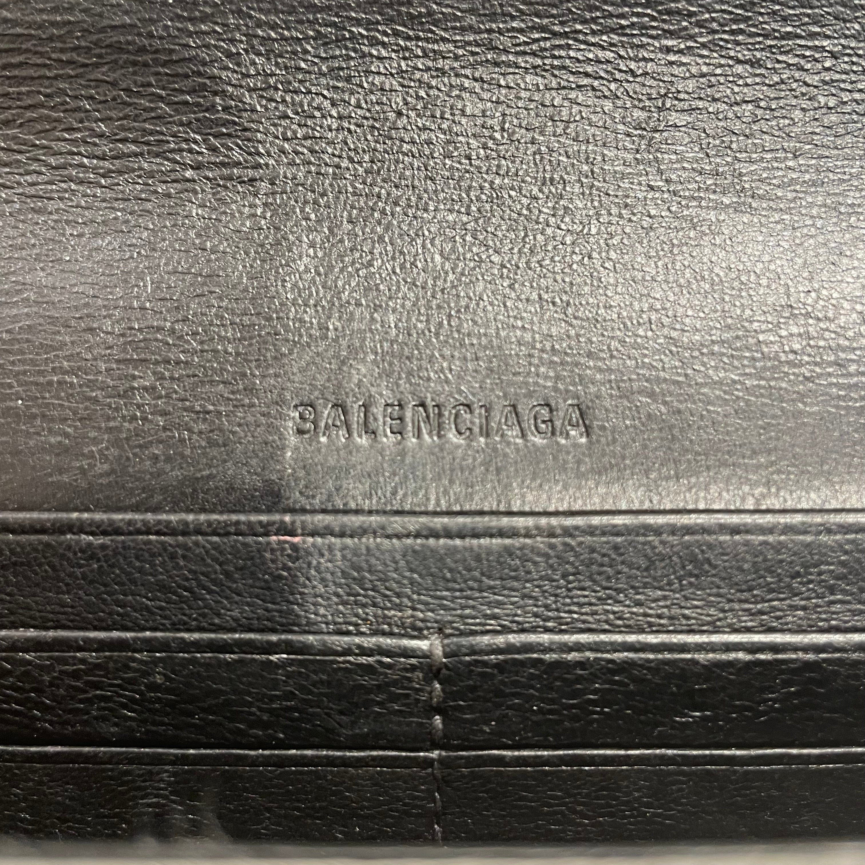 BALENCIAGA/Cross Body Bag/Animal Pattern/SLV/ wallet on chain crocodile view 7