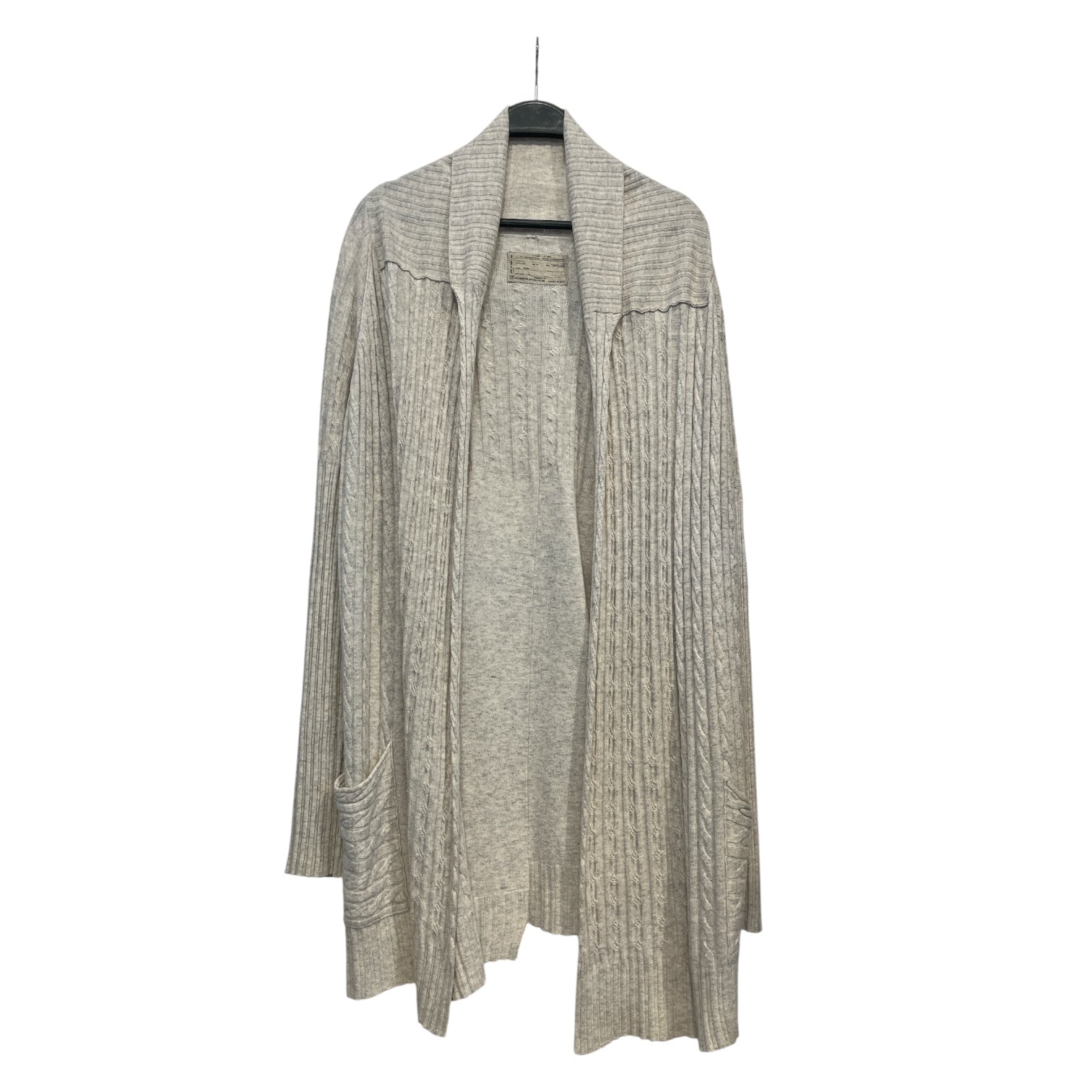 ALLSAINTS/Cardigan/12/Cashmere/CRM/thin cableknit view 1