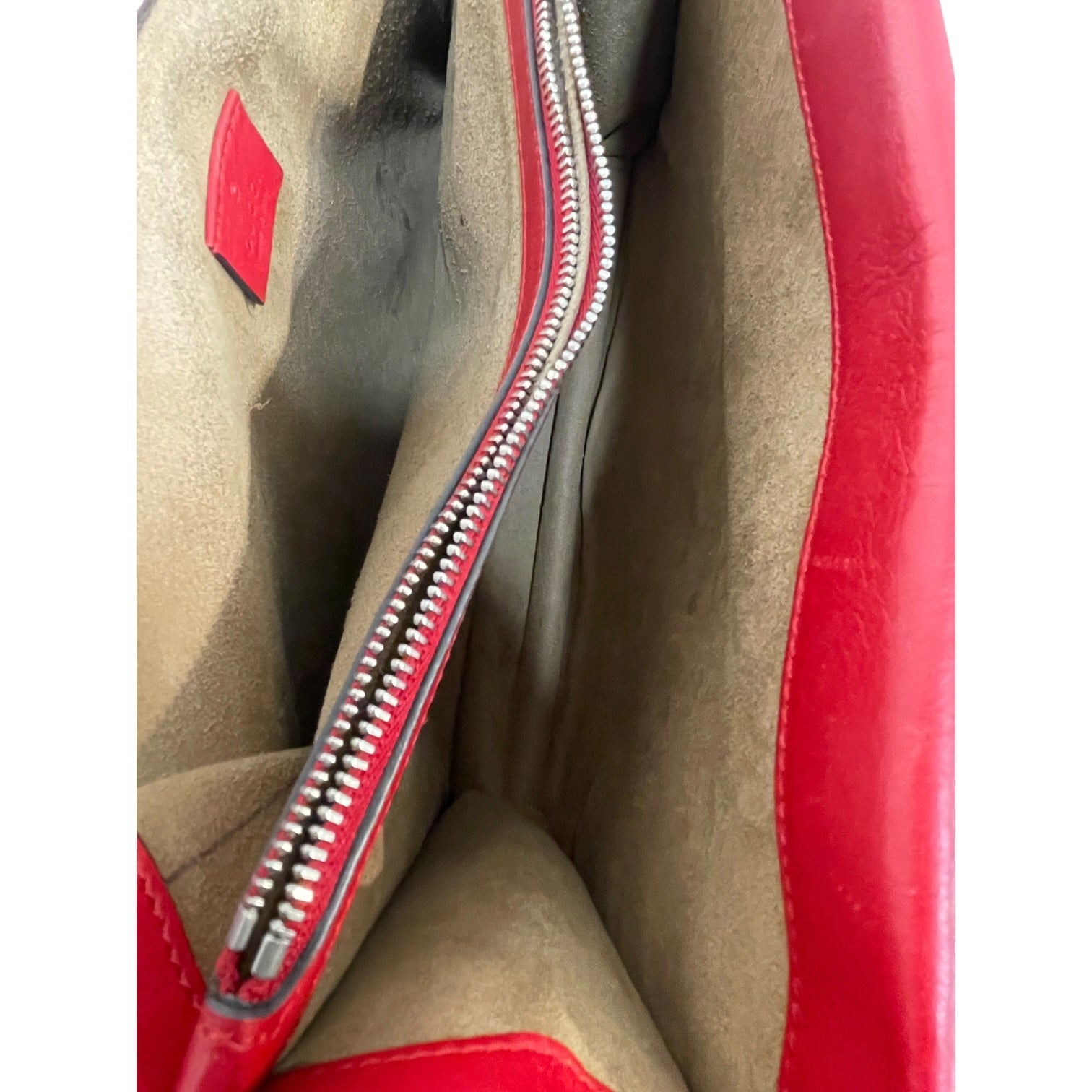 GUCCI/Hand Bag/All Over Print/Leather/RED/GG Supreme Arabseque Dionysus view 5